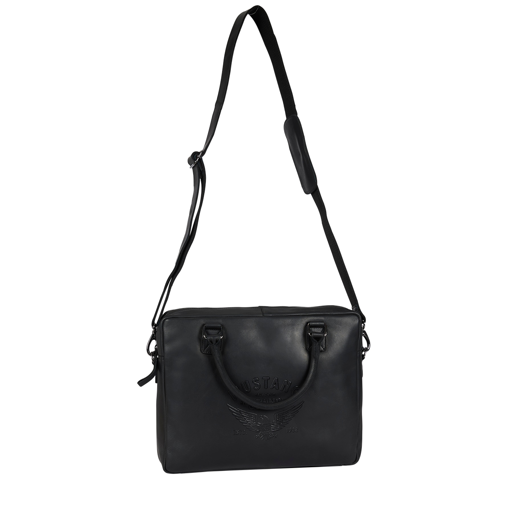 MUSTANG Dokumententasche »Valencia« , Men Businesstasche, Reisetasche mit auffälliger Logoprägung