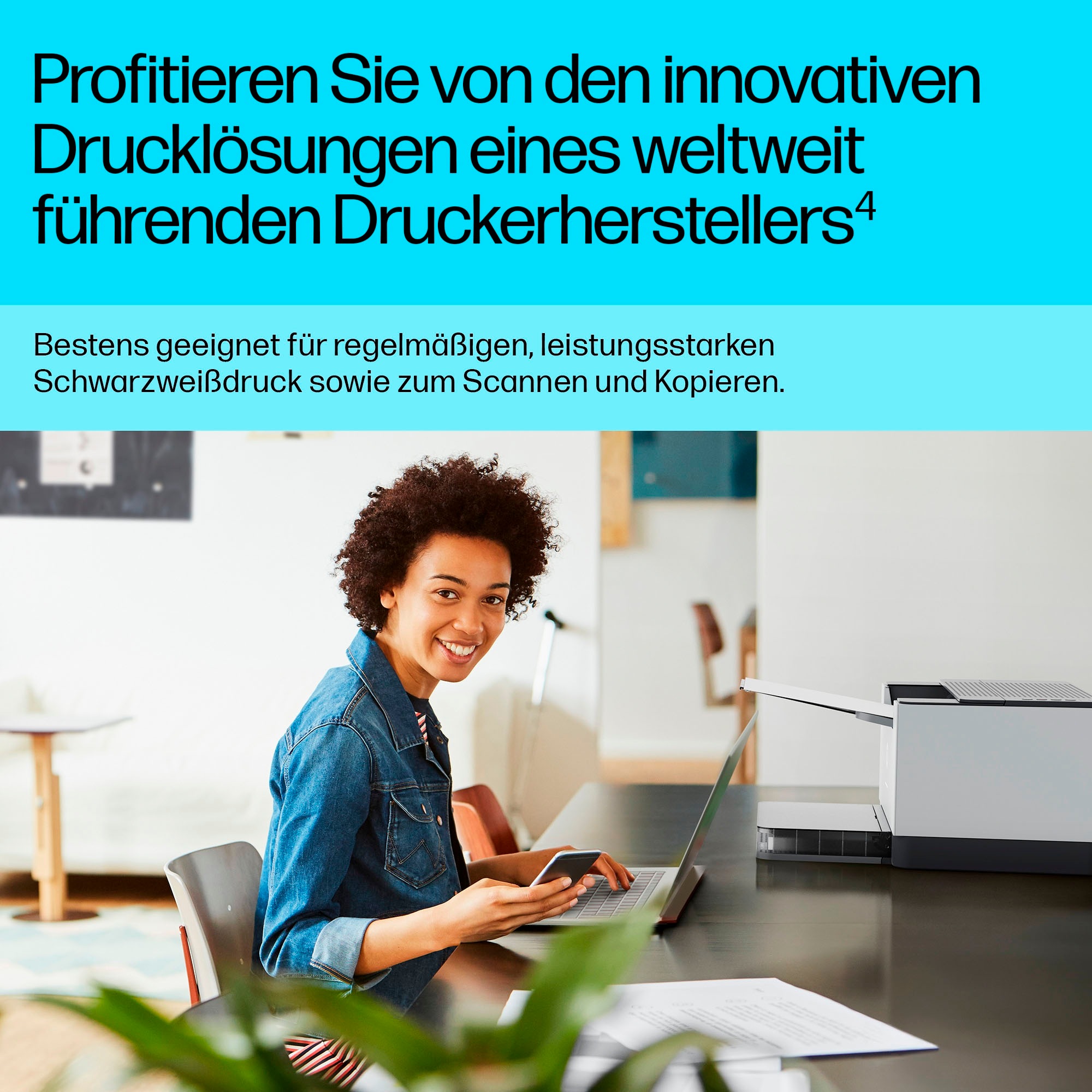 HP Multifunktionsdrucker »LaserJet MFP M234d«, HP Instant Ink kompatibel