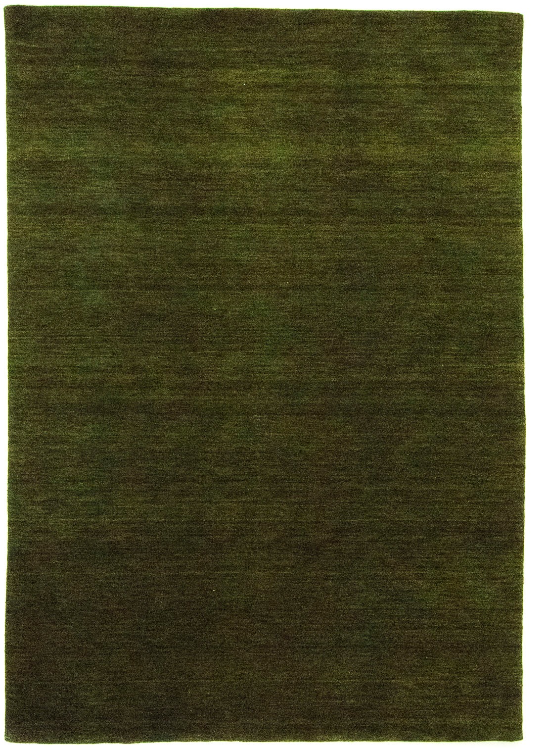 morgenland Wollteppich »Gabbeh Teppich Uni«, rechteckig, 18 mm Höhe