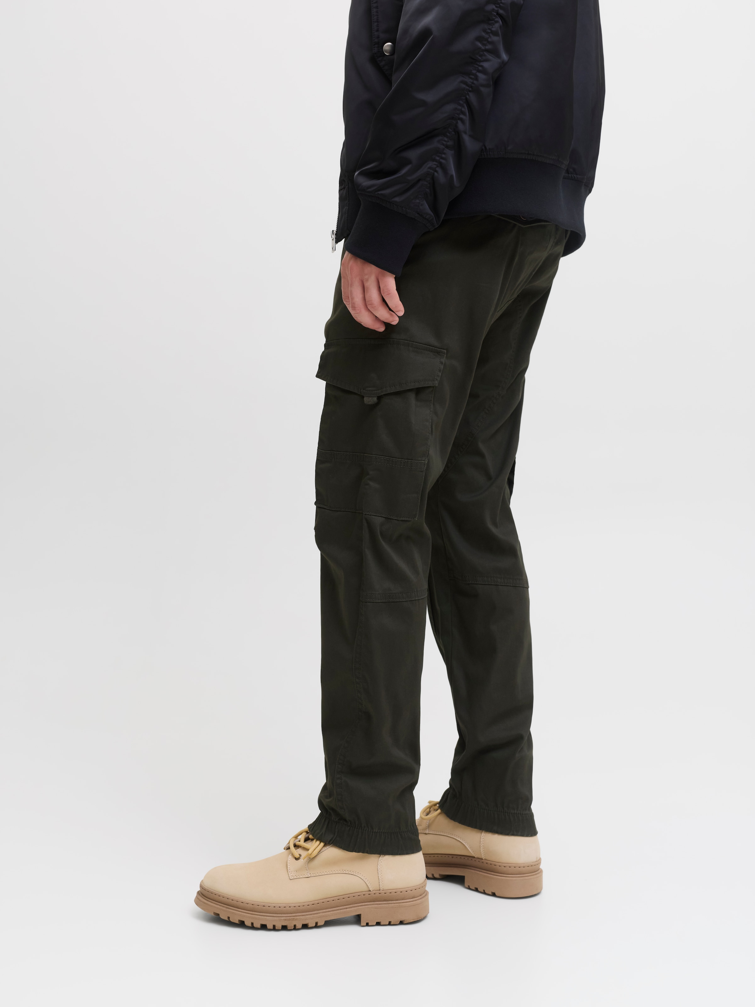 Jack & Jones Cargohose »JPSTPAUL JJFLAKE CARGO NOOS«, mit Beintaschen