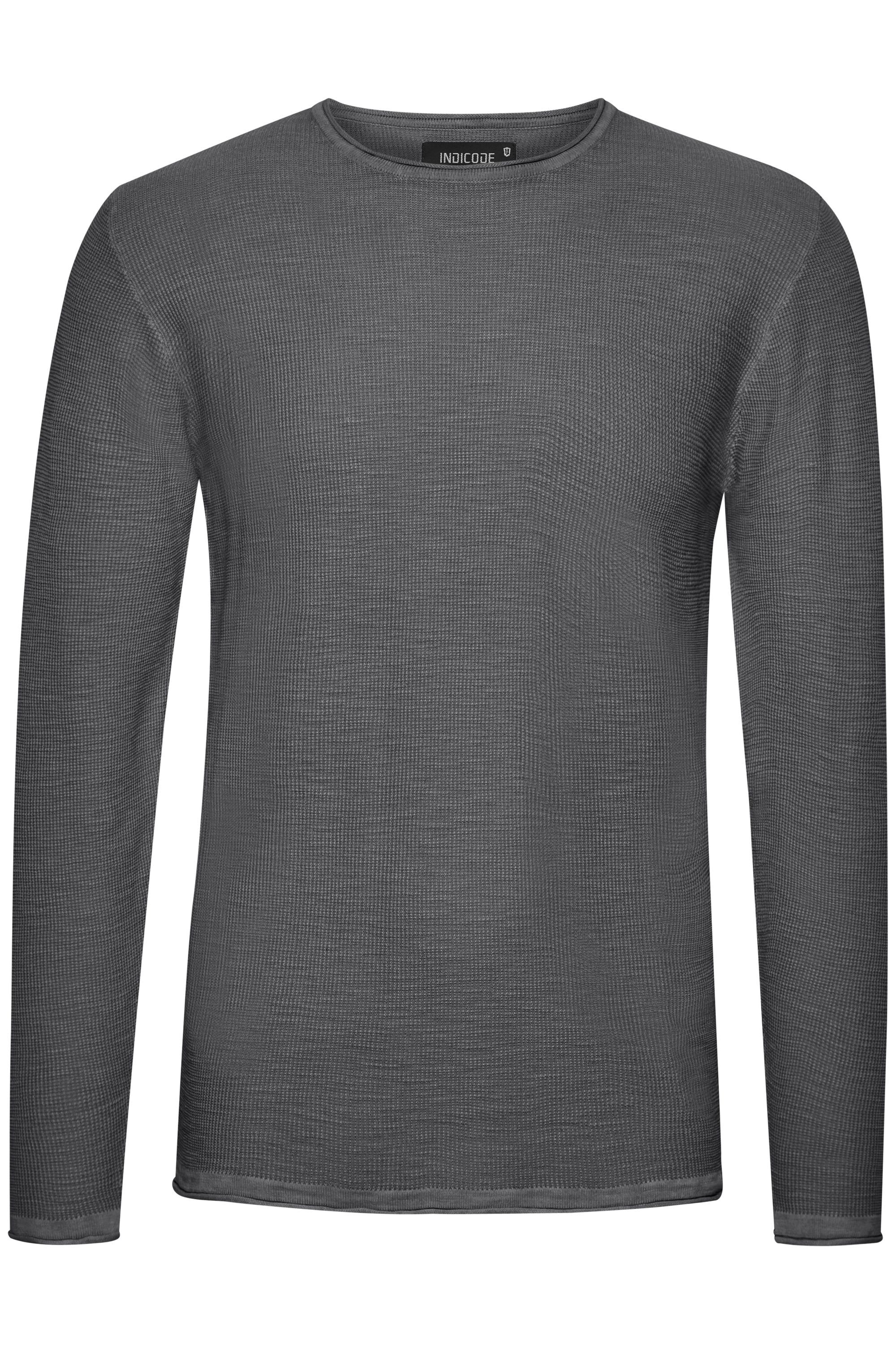 Indicode Strickfleece-Pullover »Strickpullover IDKarpo«