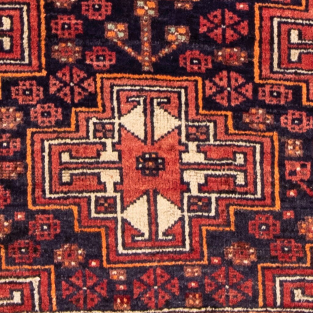 morgenland Hochflor-Läufer »Belutsch Medaillon Rosso 221 x 110 cm«, rechteckig