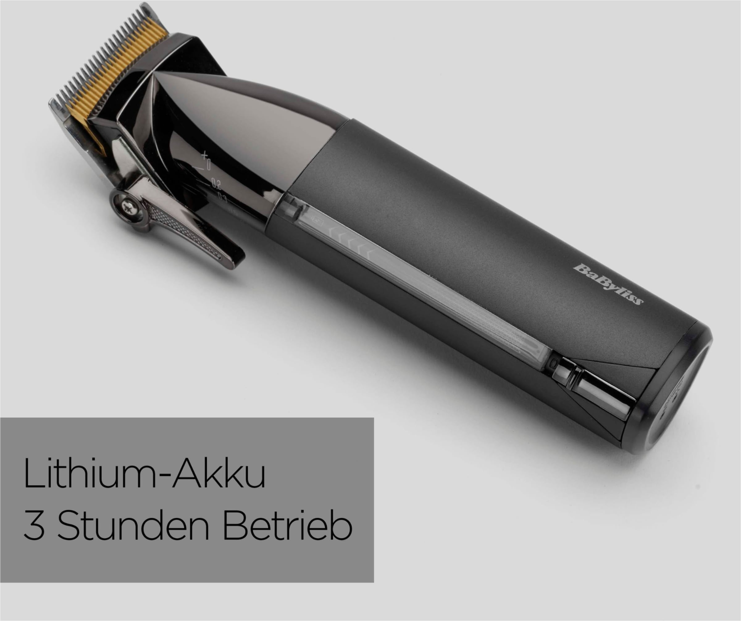 BaByliss Haarschneider »Super X-Metal Haarschneider professionell, E991E« 1 Aufsätze Haarschneidemaschinen Set mit 10 Aufsätzen und 50 Schnittlängen