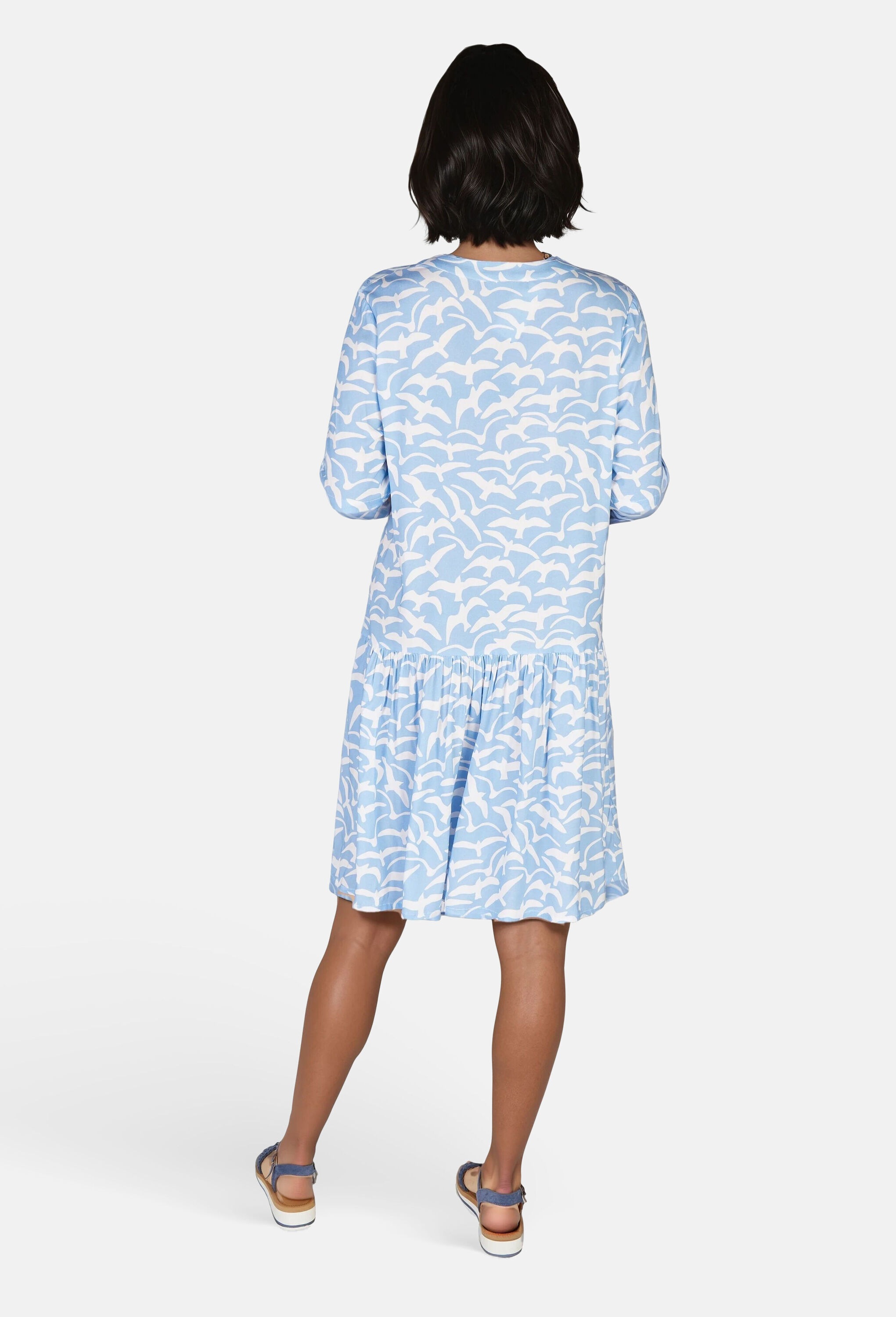 NAVIGAZIONE Sommerkleid »NAVIGAZIONE Sommerkleid« Vogelmuster