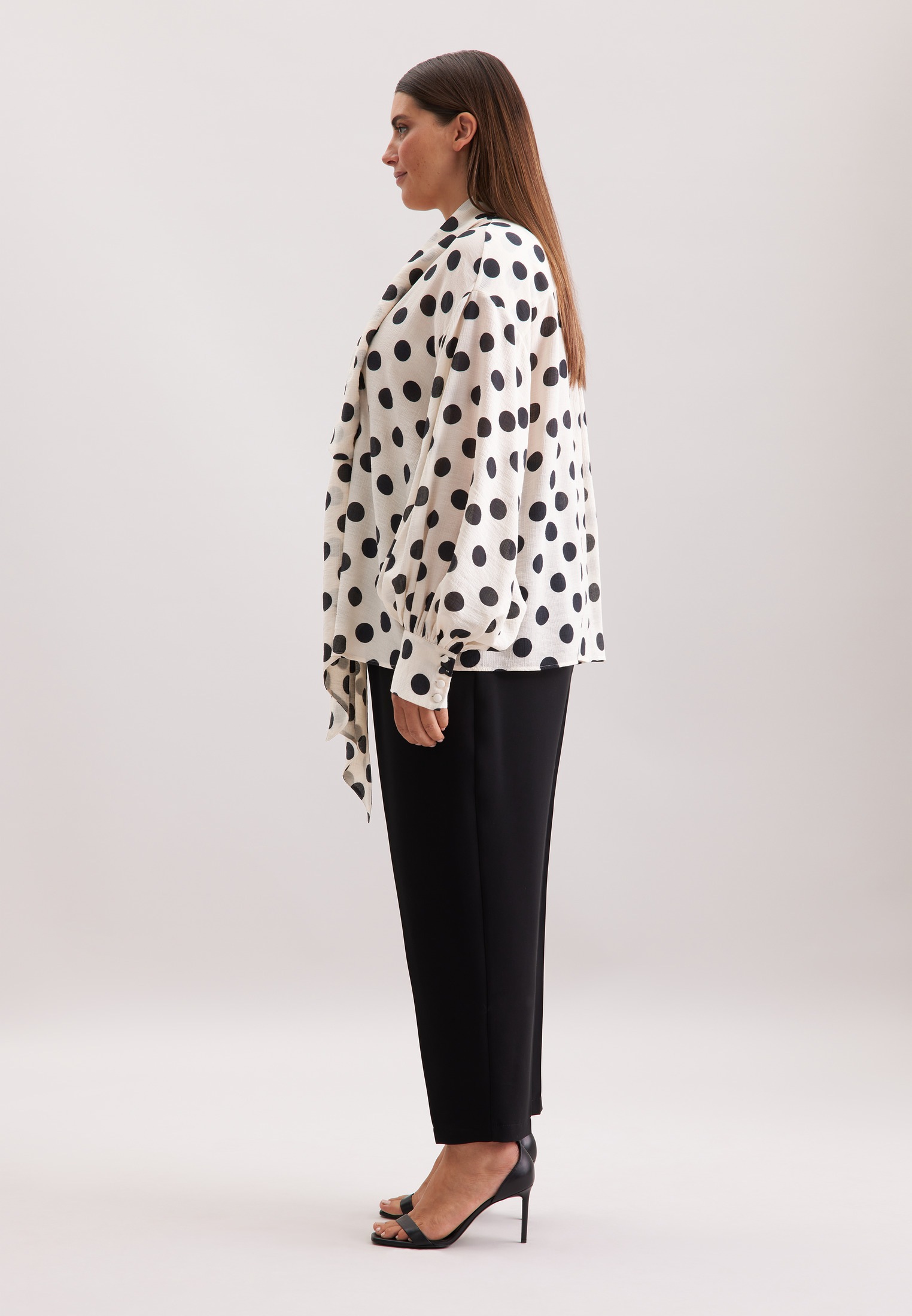 seidensticker Rüschenbluse »Schwarze Rose« 1/1 Druck