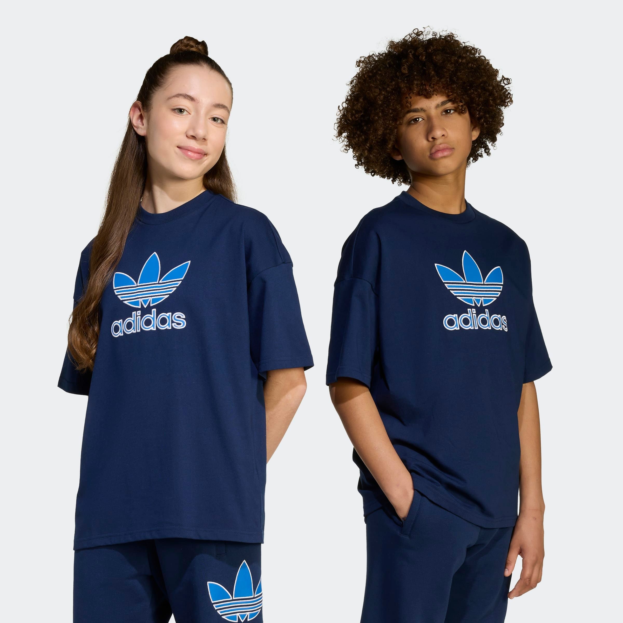 adidas Originals T-Shirt »OVERSIZE TREFOIL« lockerer und lässiger Schnitt, für Kinder, mit großem Trefoil-Logo