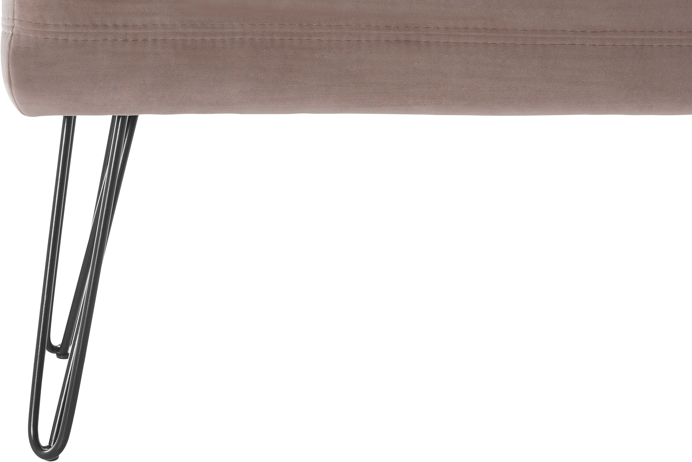 exxpo - sofa fashion Sitzbank »Doppio« Frei im Raum stellbar