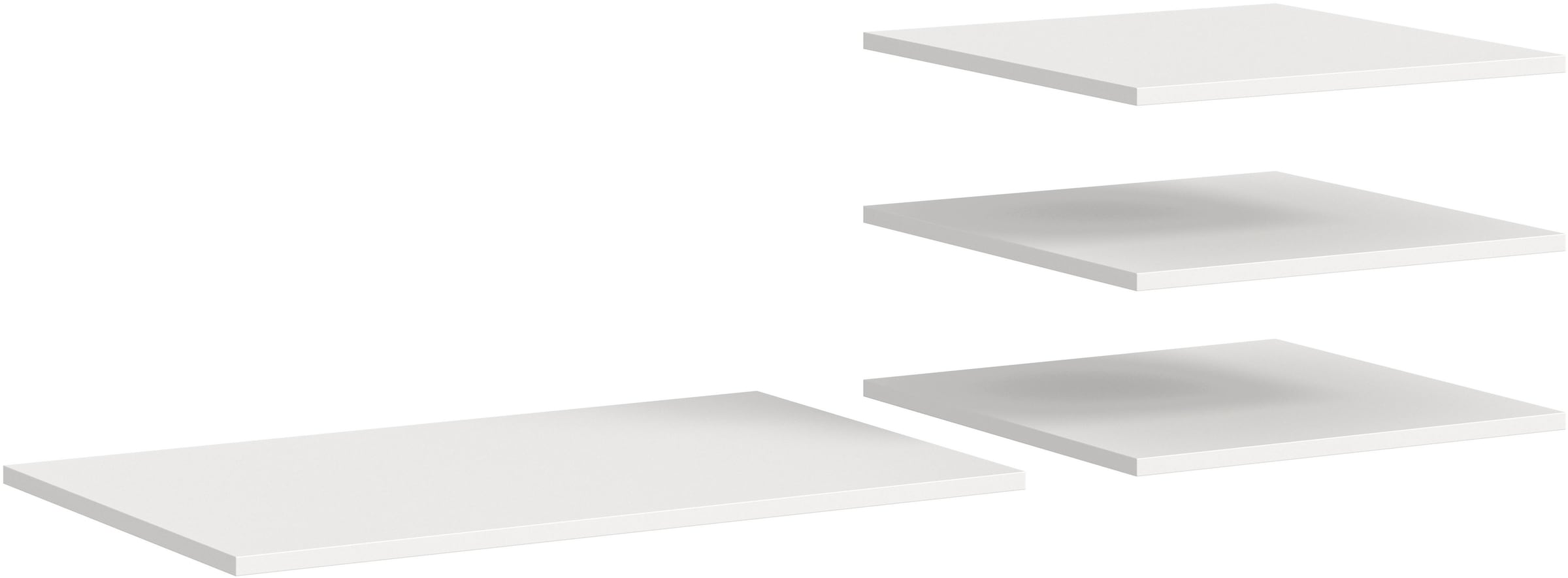 Home affaire Einlegeboden »BENDINGO, 4er Set Einlegeböden, Breite: 78cm & 47cm« 4er Set passend für Artikel 43969449,  1 Boden in 78 cm Breite & 3 Böden in 47 cm Breite