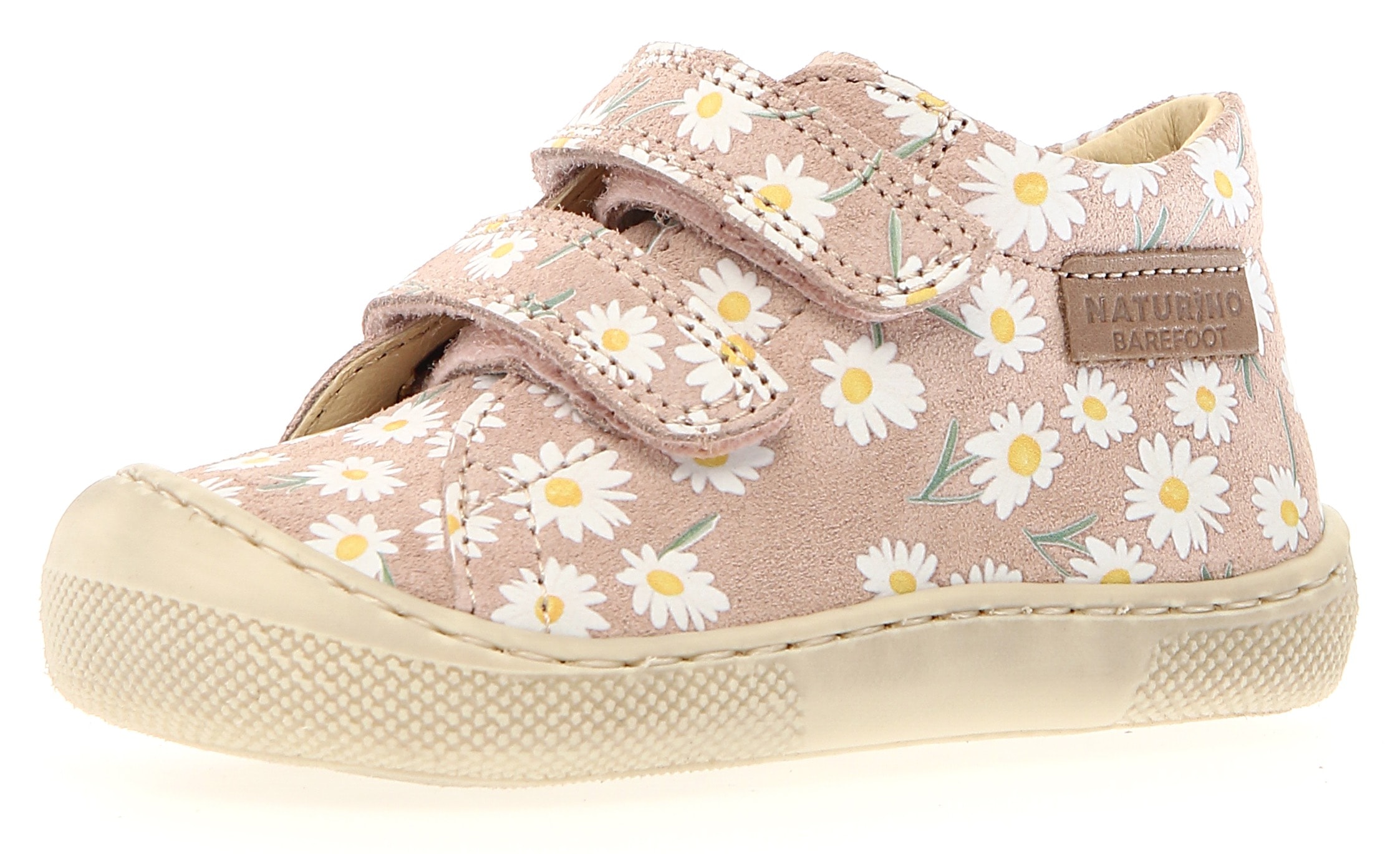 Naturino Barfußschuh »BAREFOOT AMUR VL PR«, Festtagsschuh, Klettschuh, Babyschuh mit Print