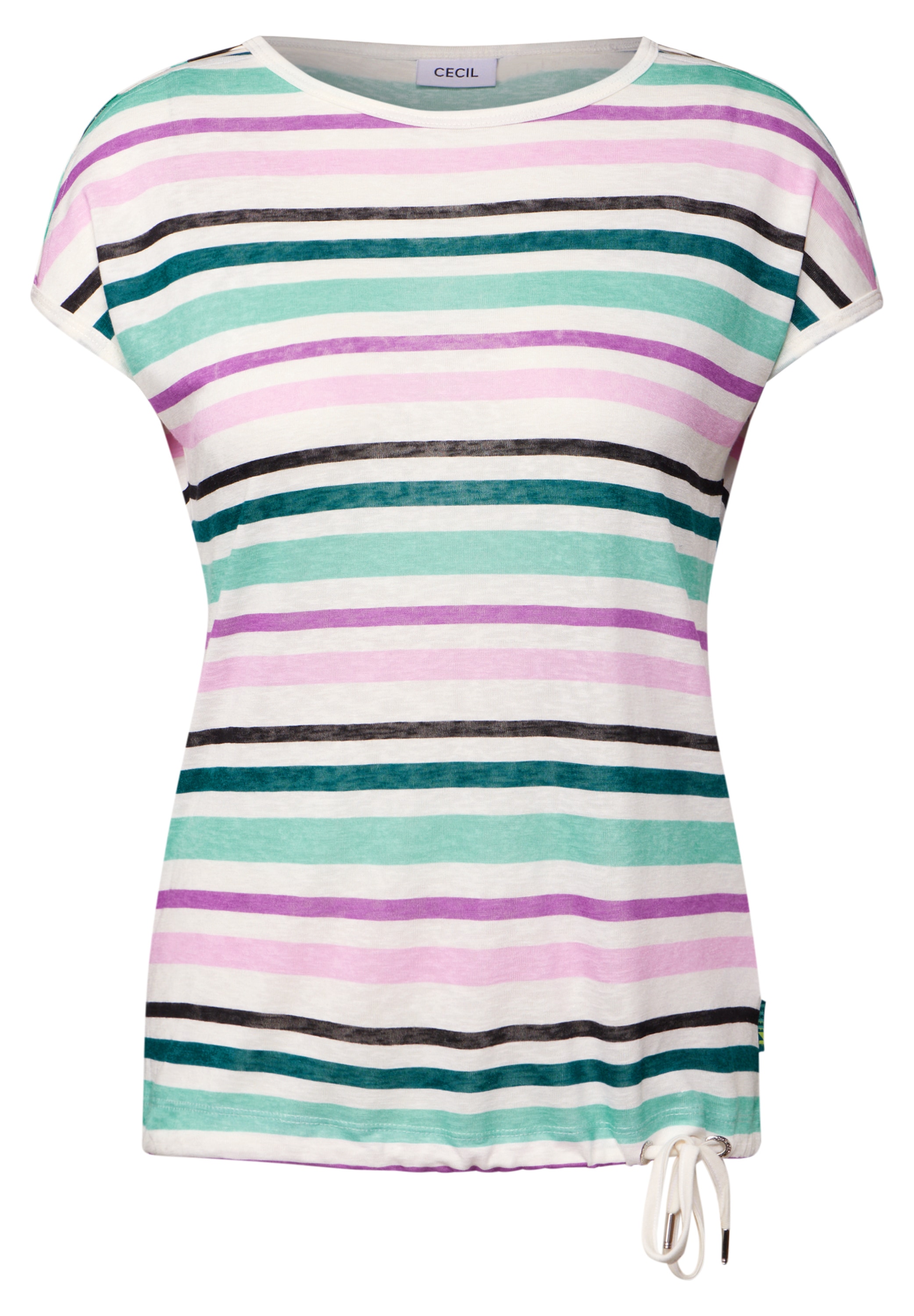 Cecil T-Shirt, mit Streifen Muster