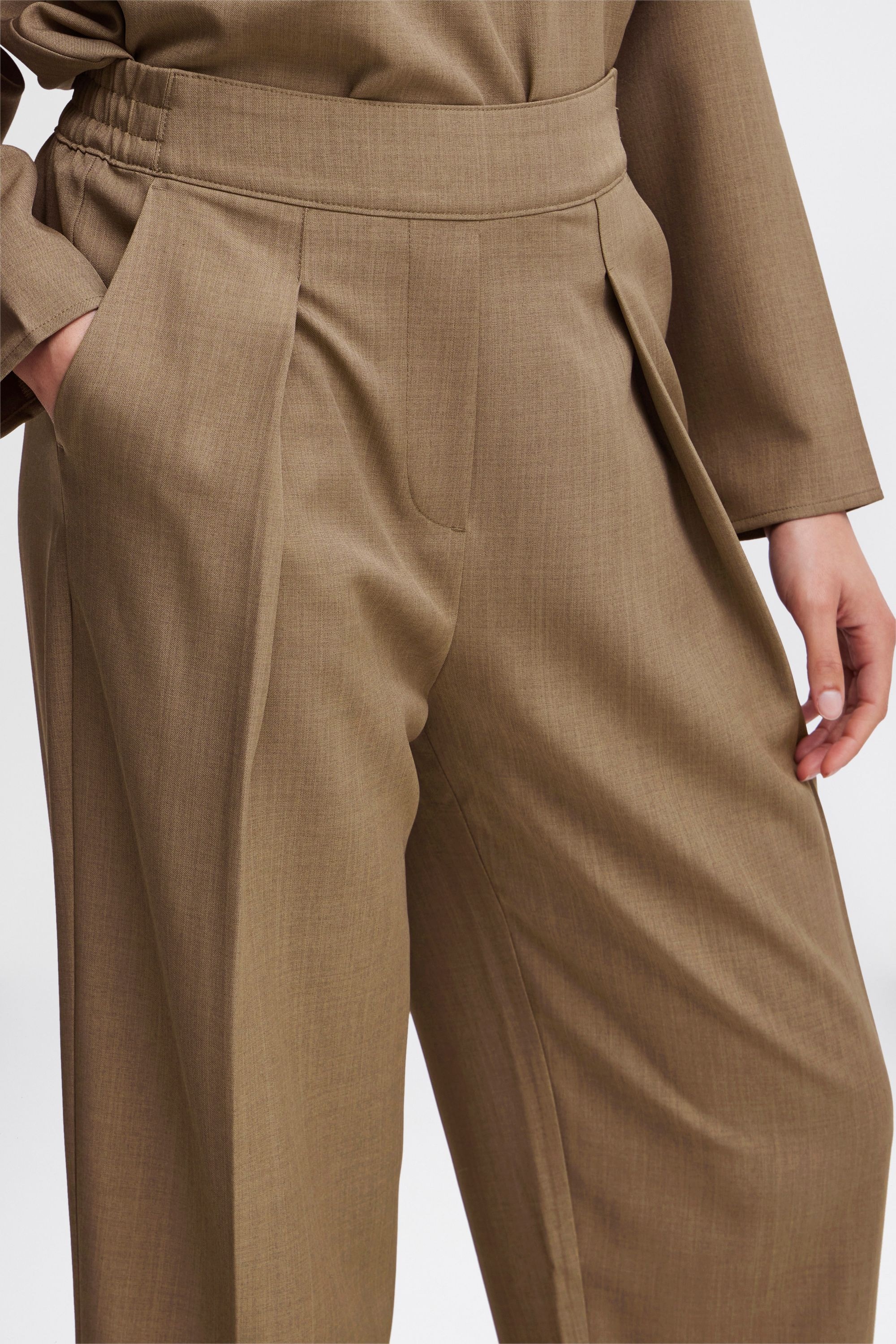 b.young Stoffhose »Stoffhose BYMMMIDDE BARREL PANTS -«