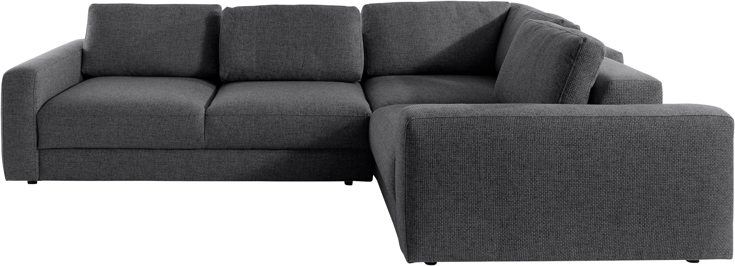 Places of Style Ecksofa »Bloomfield, L-Form«, extra tiefe Sitzfläche, wahlweise mit Sitztiefenverstellung