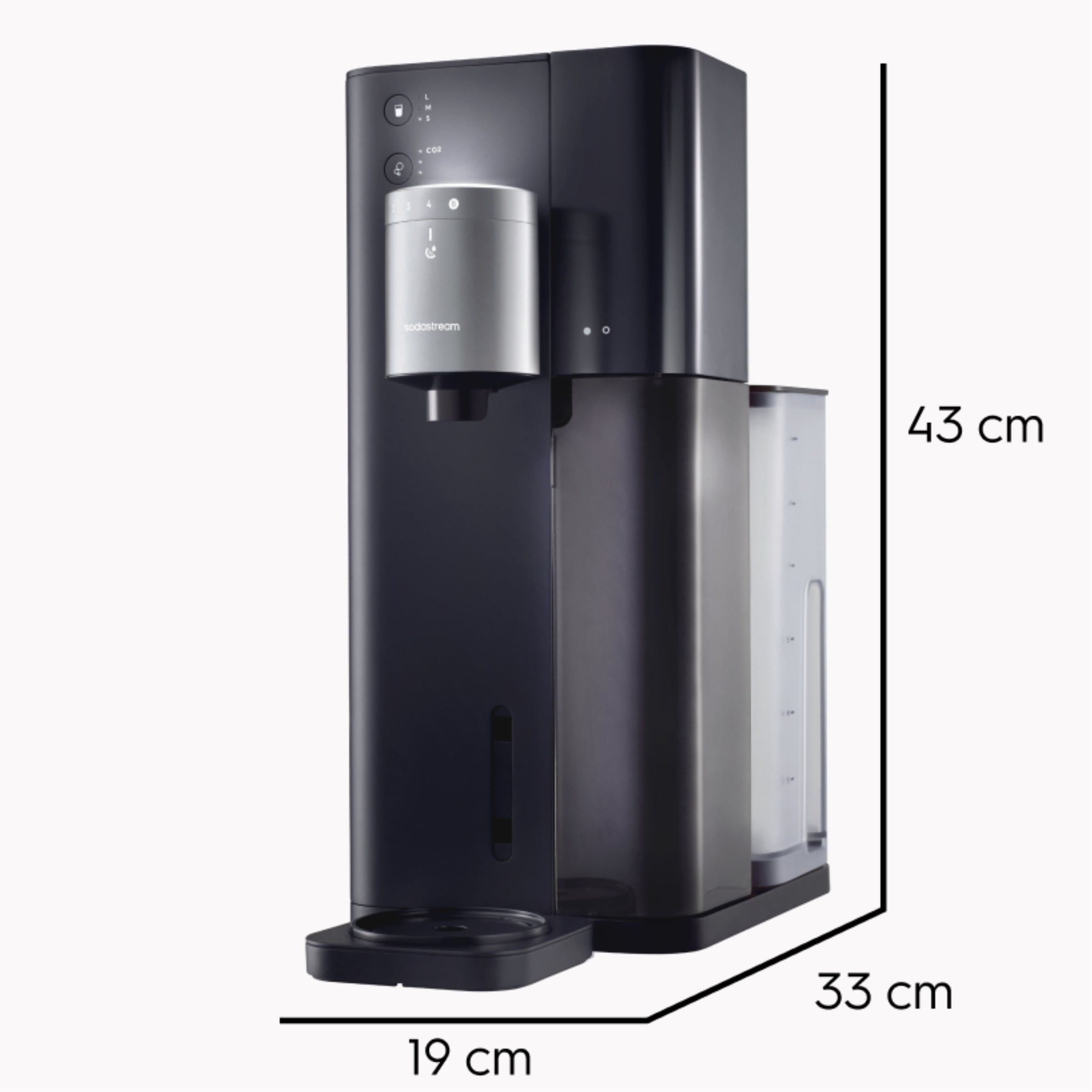 SodaStream Wassersprudler »Ultimate Multi-Drink Wassersprudler, Standard Pack« Für Wasser und weitere Getränke, 2 Flavor-Kappen inklusive