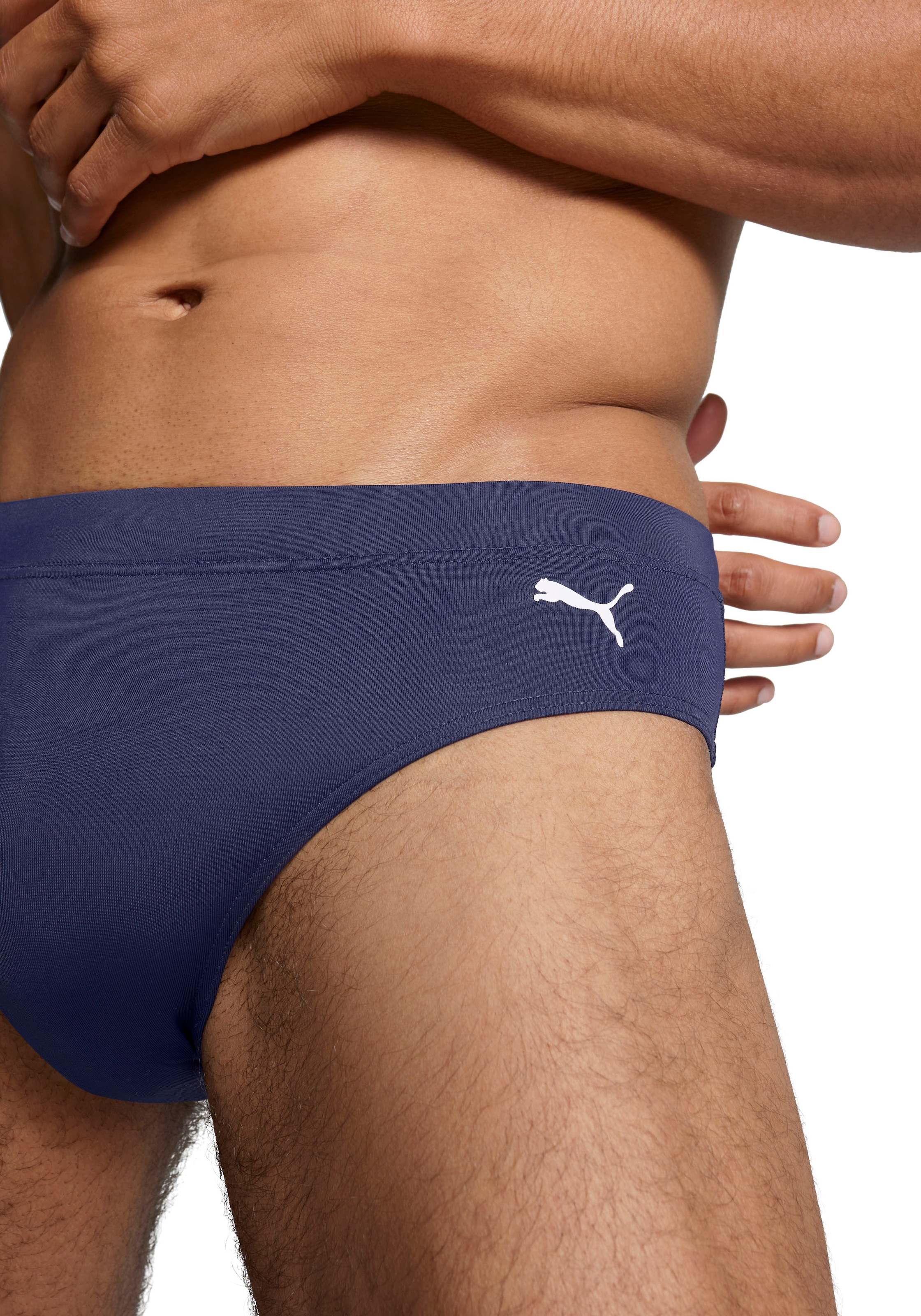 PUMA Badehose »PUMA SWIM MEN CLASSIC SWIM BRIEF«, mit seitlichem Logoprint