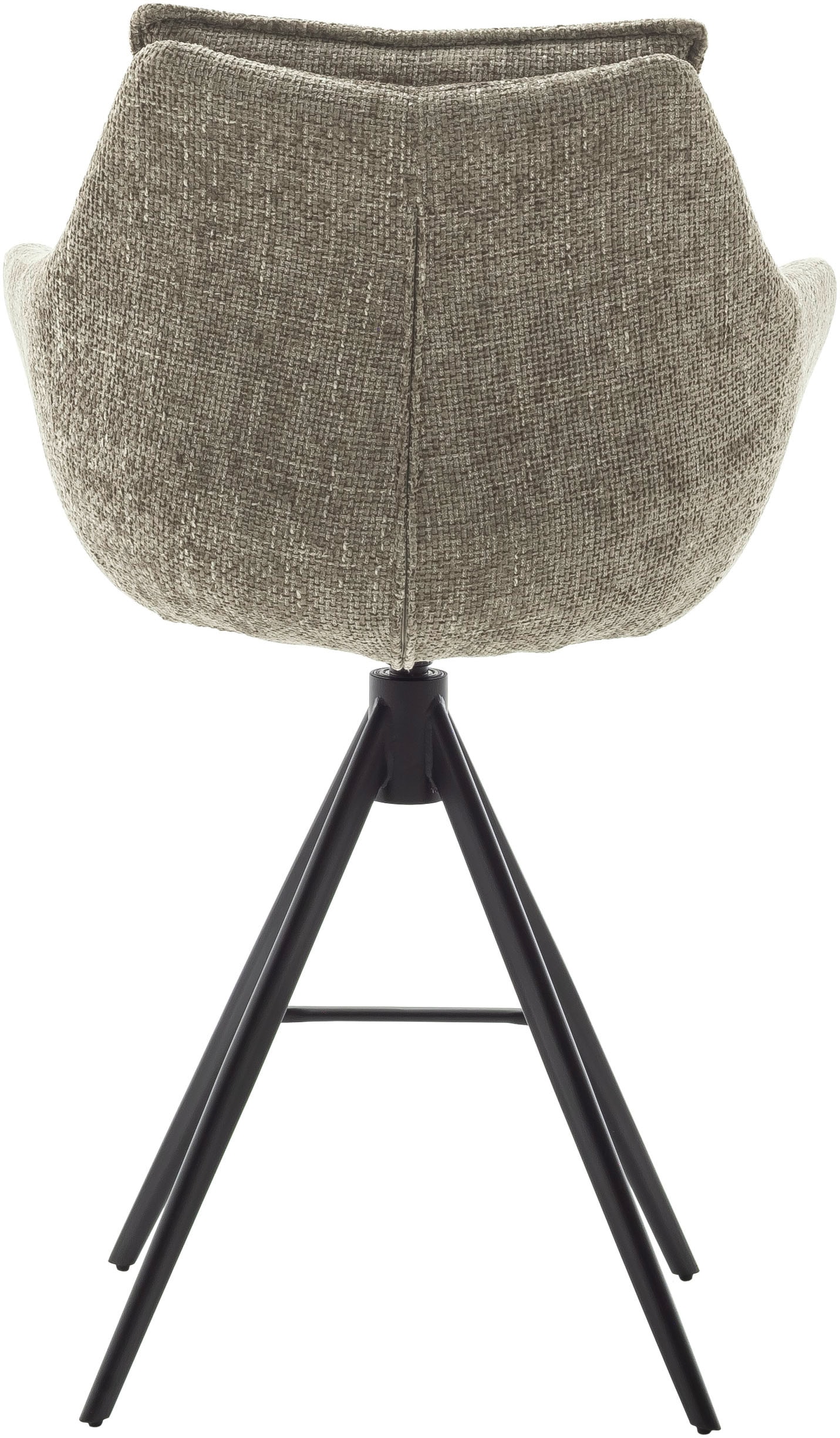 MCA furniture Bistrostuhl »Parker Tresenstuhl mit Armlehnen Tresenhocker«, (Set), 2 St., Struktur weich, Barhocker,Barmoebel,Barstuhl,360° drehbar,mit Lehne,belastbar 120 kg