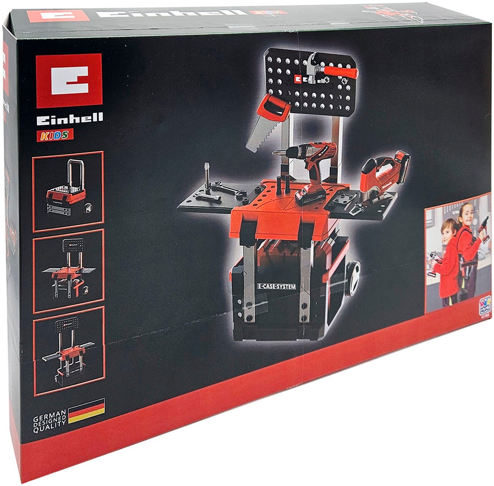 Happy People Spielwerkbank »EINHELL Kids E-Case«, (85 tlg.), mit Zubehör