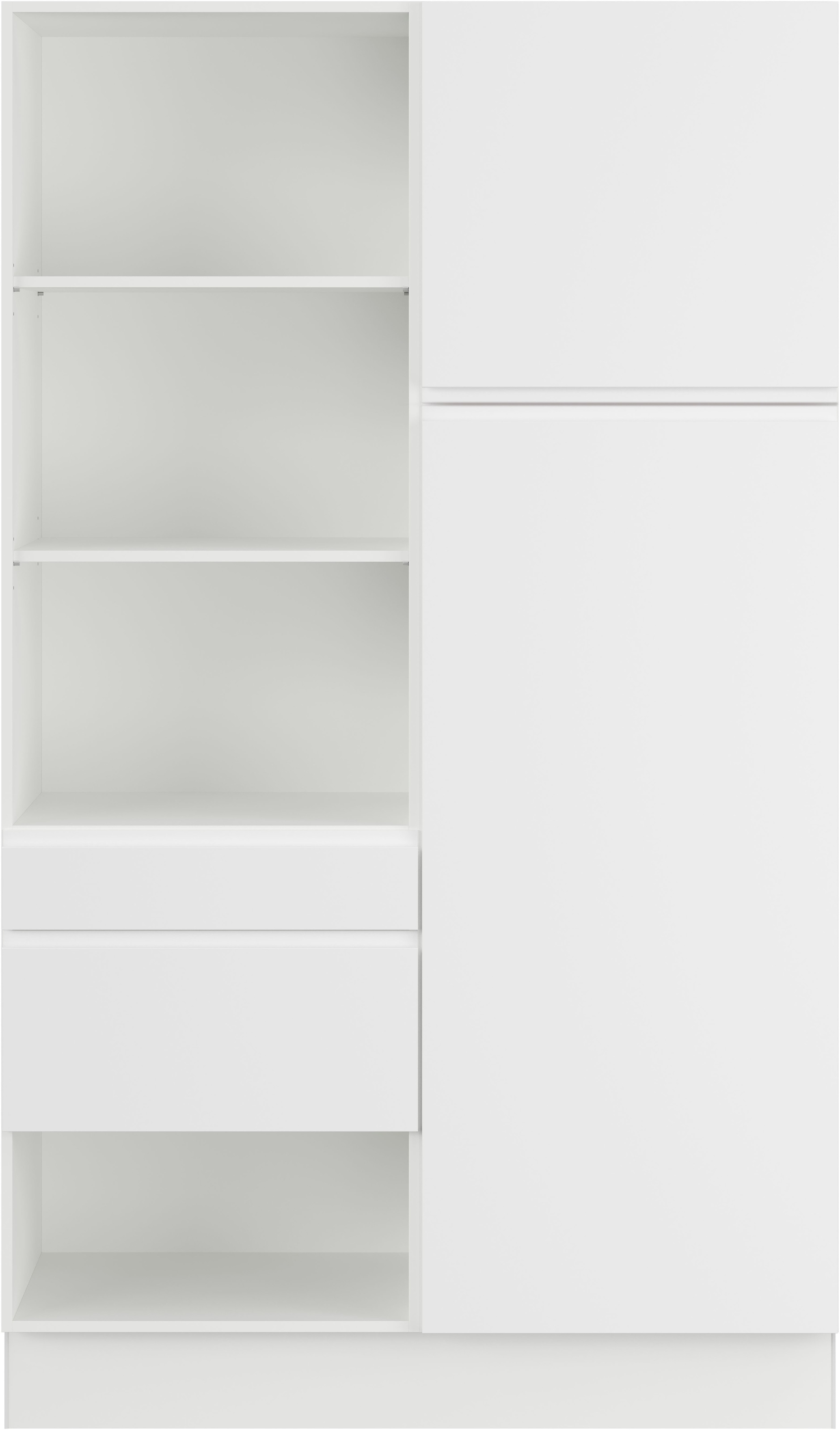 IMPULS KÜCHEN Mehrzweckschrank-Set »Warschau«, (3 St., Getränkekistenschrank und Seitenschrank, Breite 120 cm), Vielfältige Varianten verfügbar; kombinierbar mit anderen Artikeln