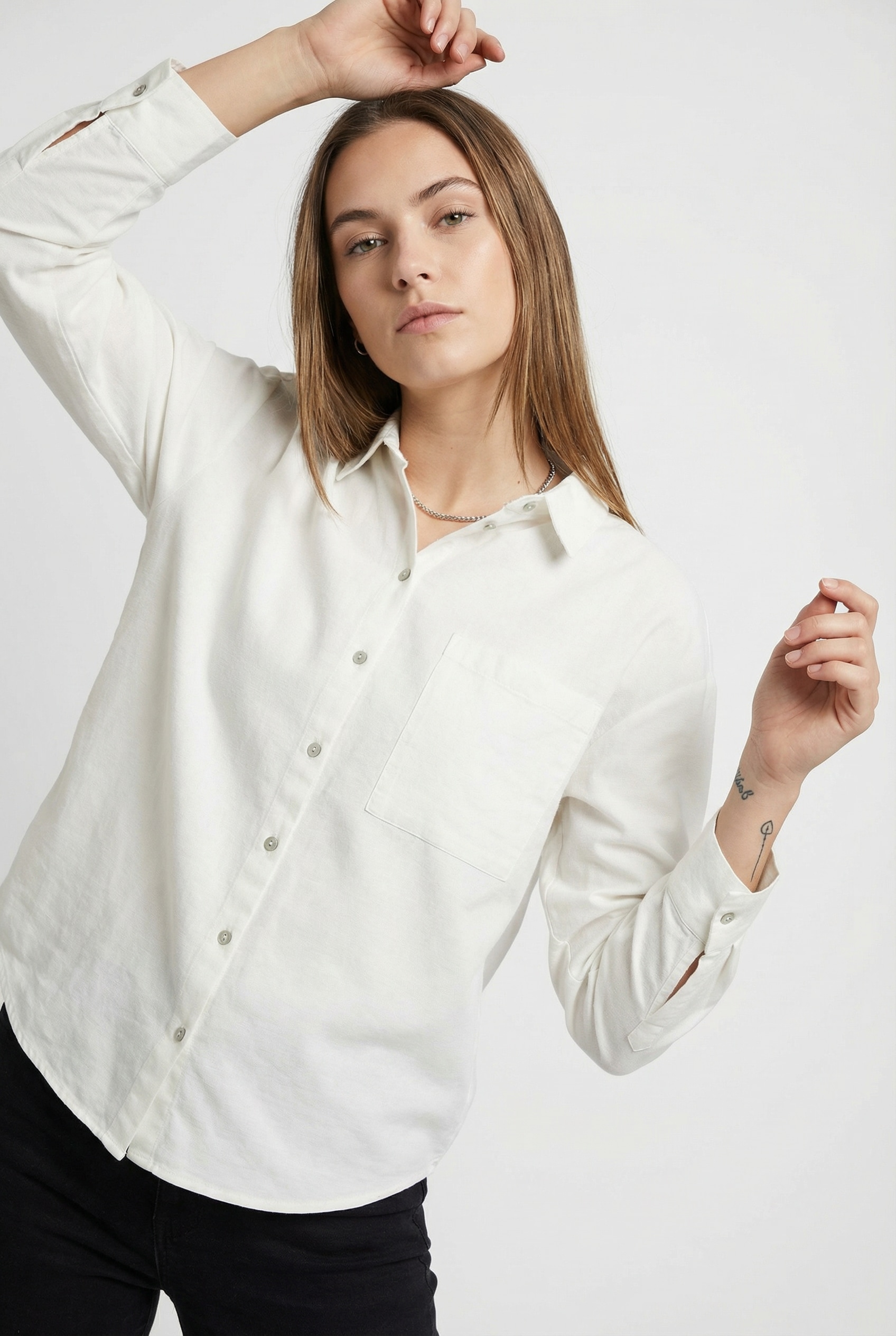 Vila Langarmbluse »VIPRISILLA L/S LOOSE SHIRT - NOOS«