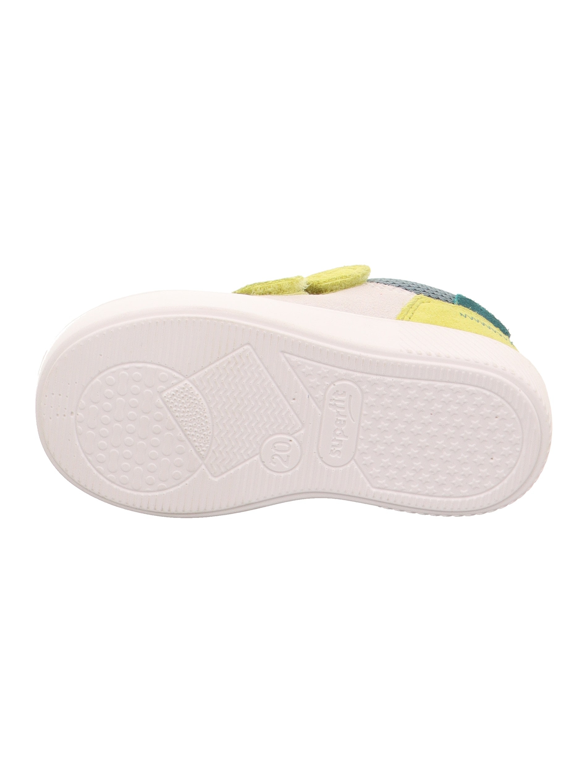 Superfit Klettschuh »SUPIES WMS: mittel«  Sneaker, Freizeitschuh im Retro Look, Größenschablone zum Download