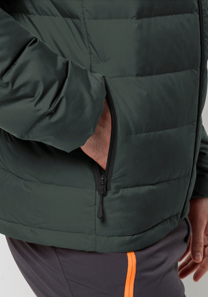 Jack Wolfskin Daunenjacke »ATHER DOWN HOODY M«, mit Kapuze