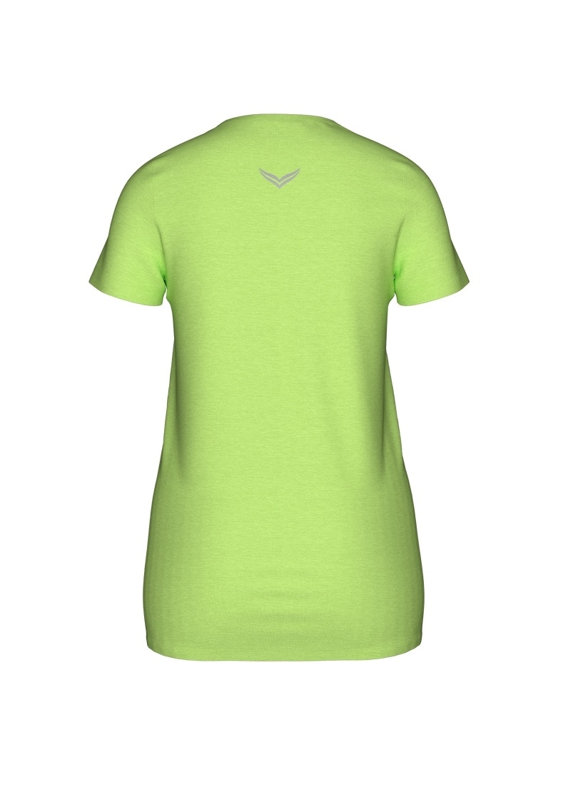 Trigema T-Shirt »TRIGEMA Sportshirt in Melange-Optik«, (1 tlg.)