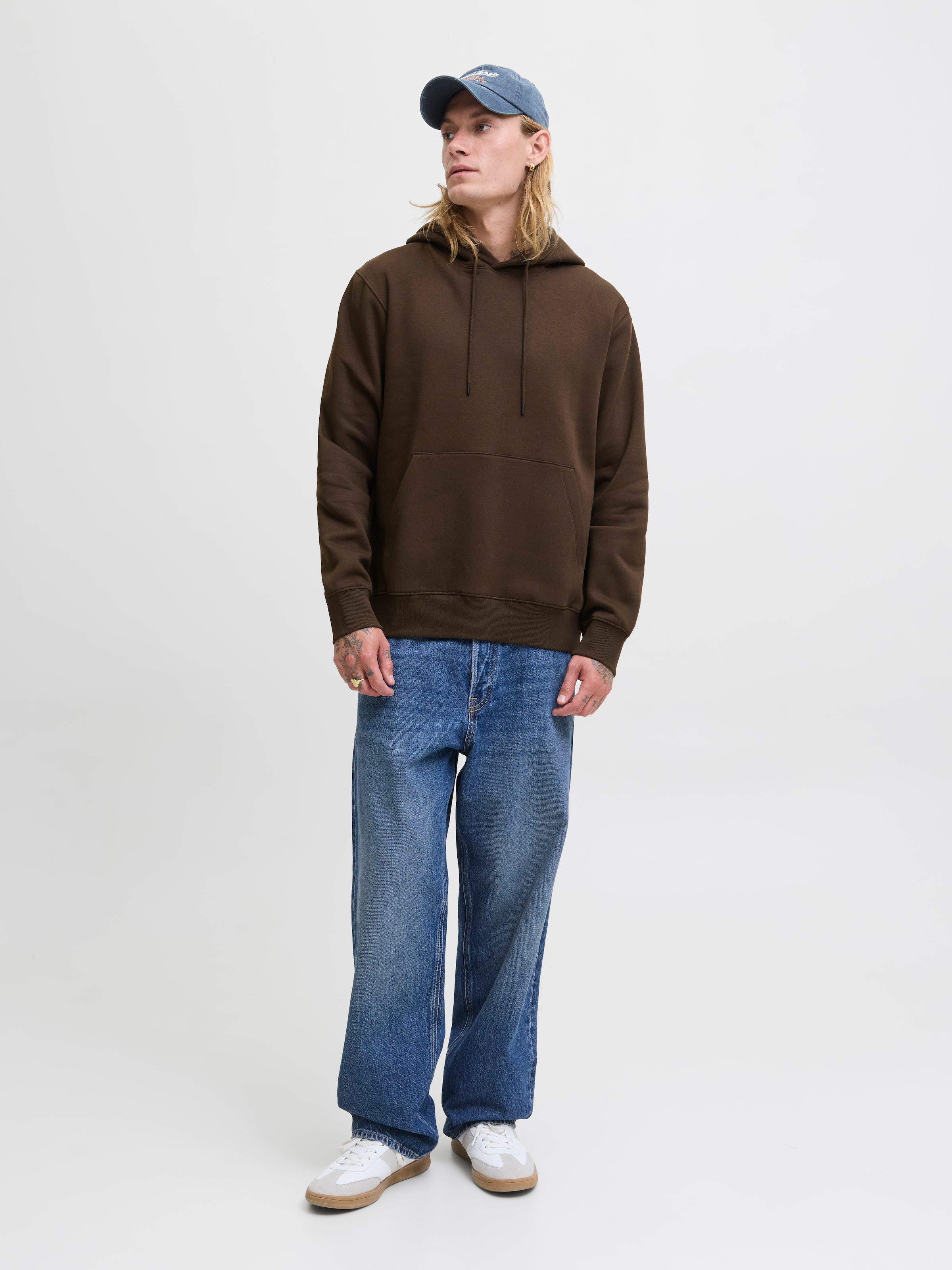 Jack & Jones Kapuzensweatshirt »JJESTAR BASIC SWEAT HOOD NOOS« mit Rippbündchen