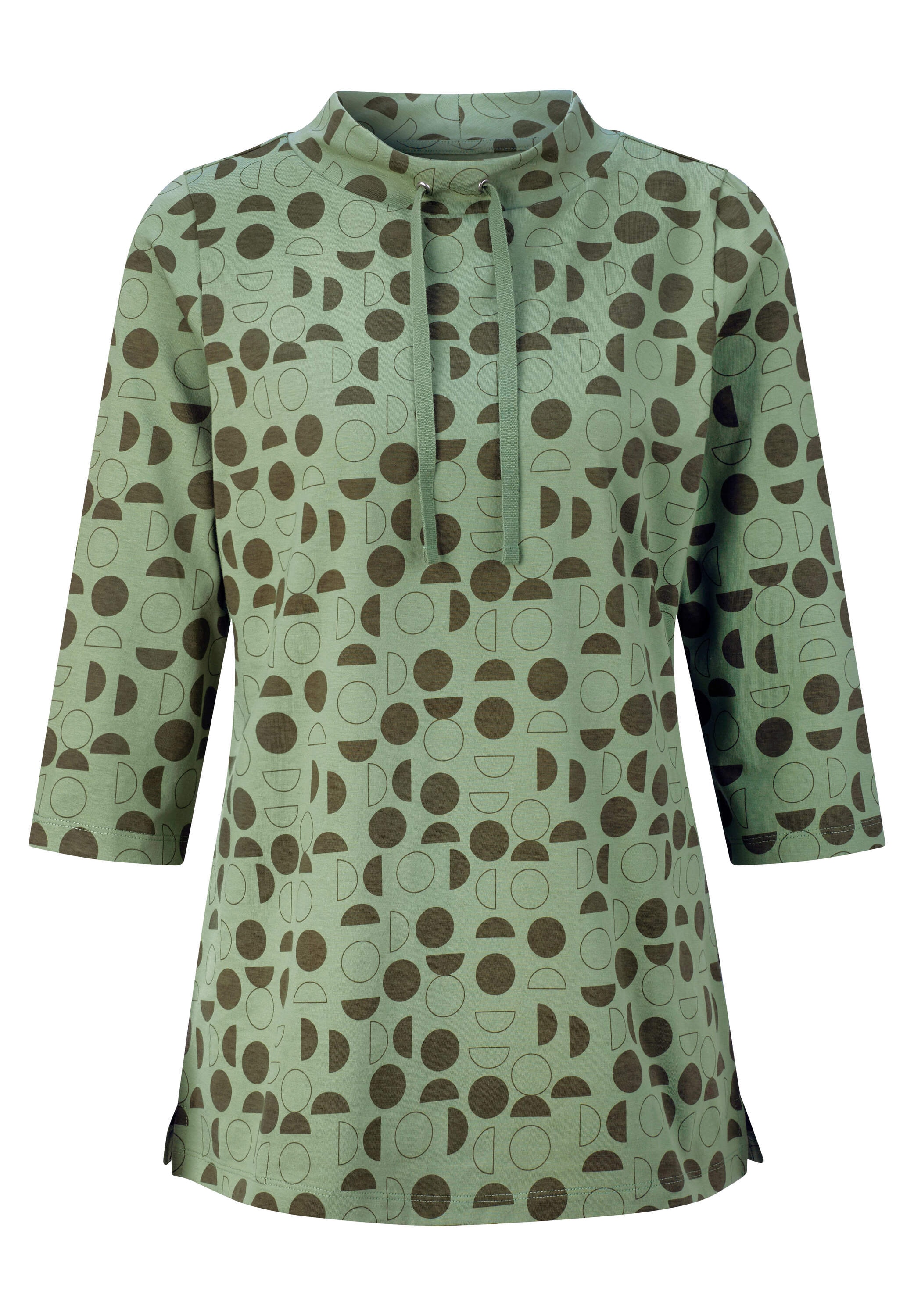 Sieh an! T-Shirt »Longshirt Longshirt mit Seitenschlitzen«