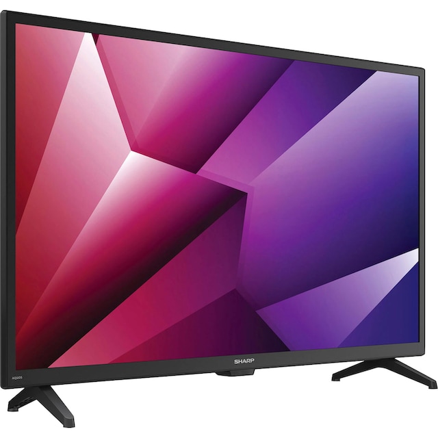 LED-Fernseher, Android 81 HD Zoll, Jahre Sharp 3 cm/32 | XXL ➥ TV Garantie UNIVERSAL ready,