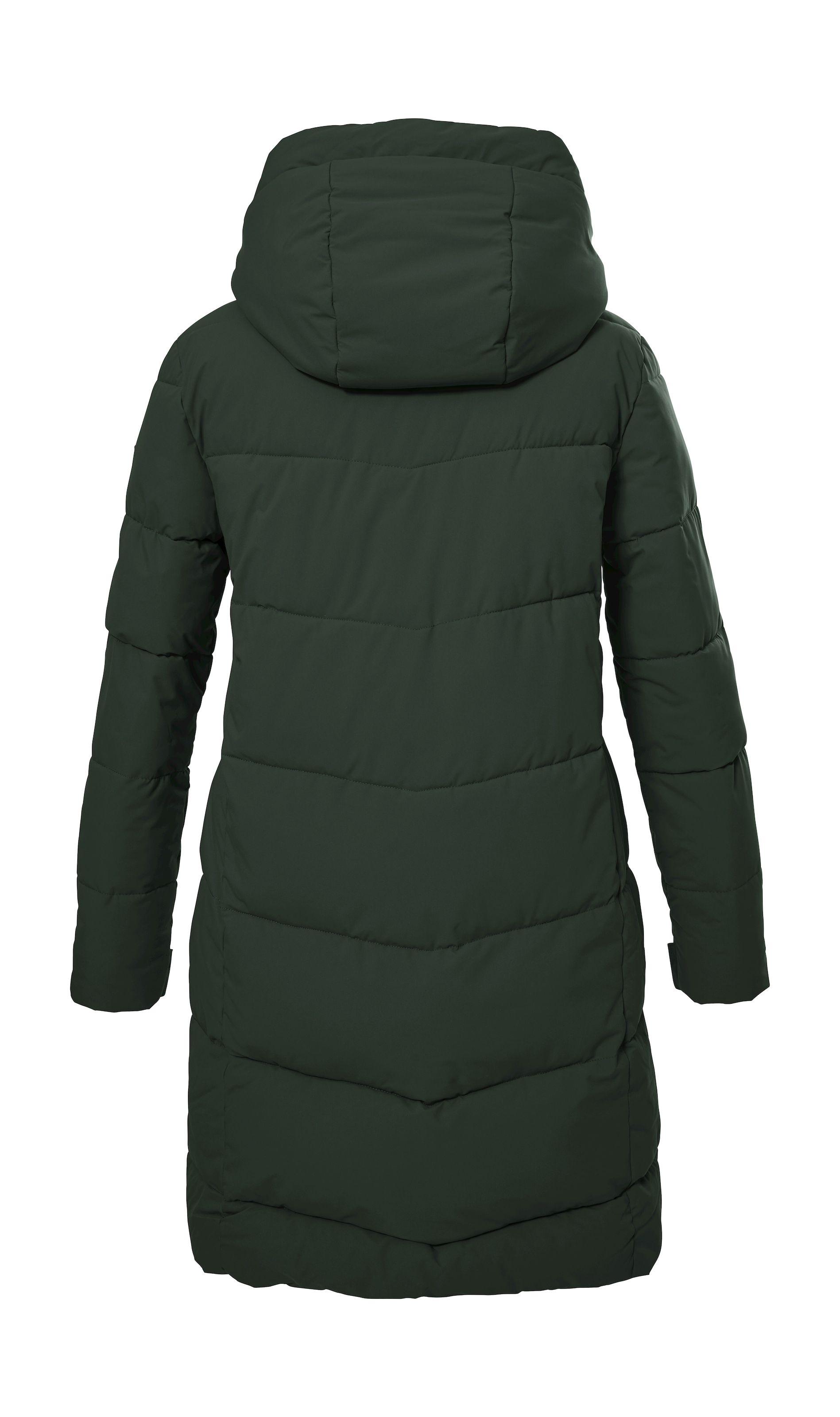 Killtec Steppmantel »KOW 16 WMN QLTD PRK«, Wasser- und windabweisender Parka, atmungsaktiv, recyceltes Material