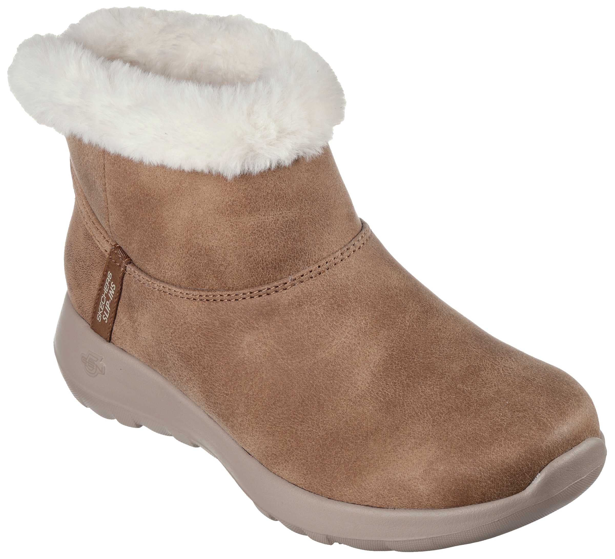 Skechers Winterboots »ON-THE-GO JOY-COZY DREAM«, Schlupfstiefel, Snowboots, Winterschuh mit 5GEN Dämpfung, vegan