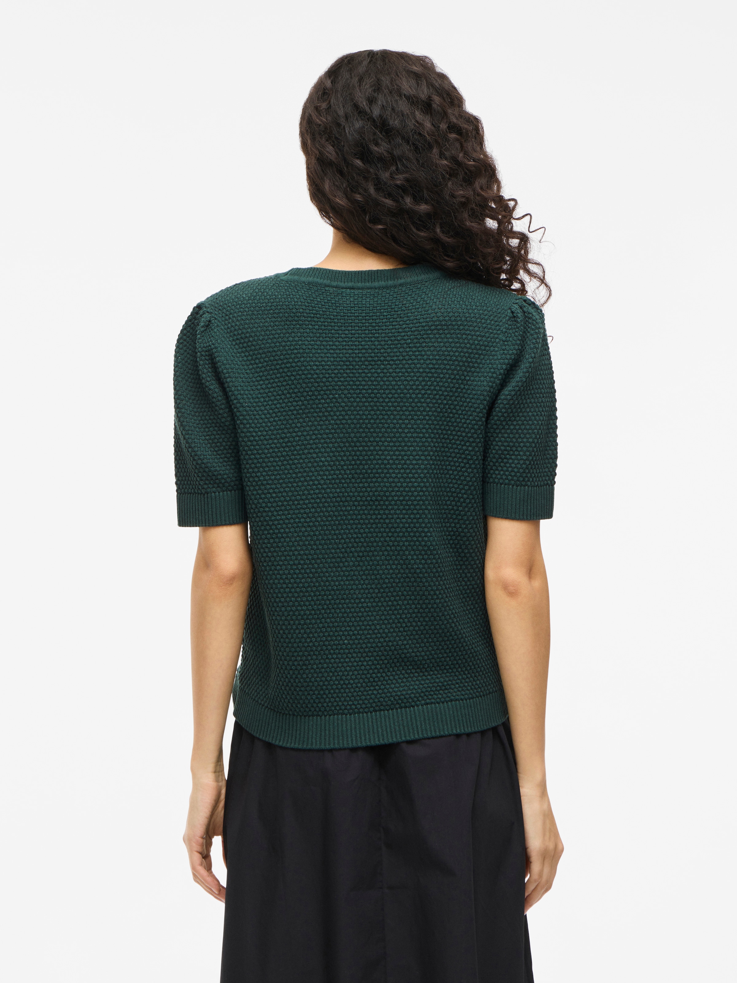 Vila Kurzarmpullover »VIDALO O-NECK S/S KNIT TOP - NOOS«