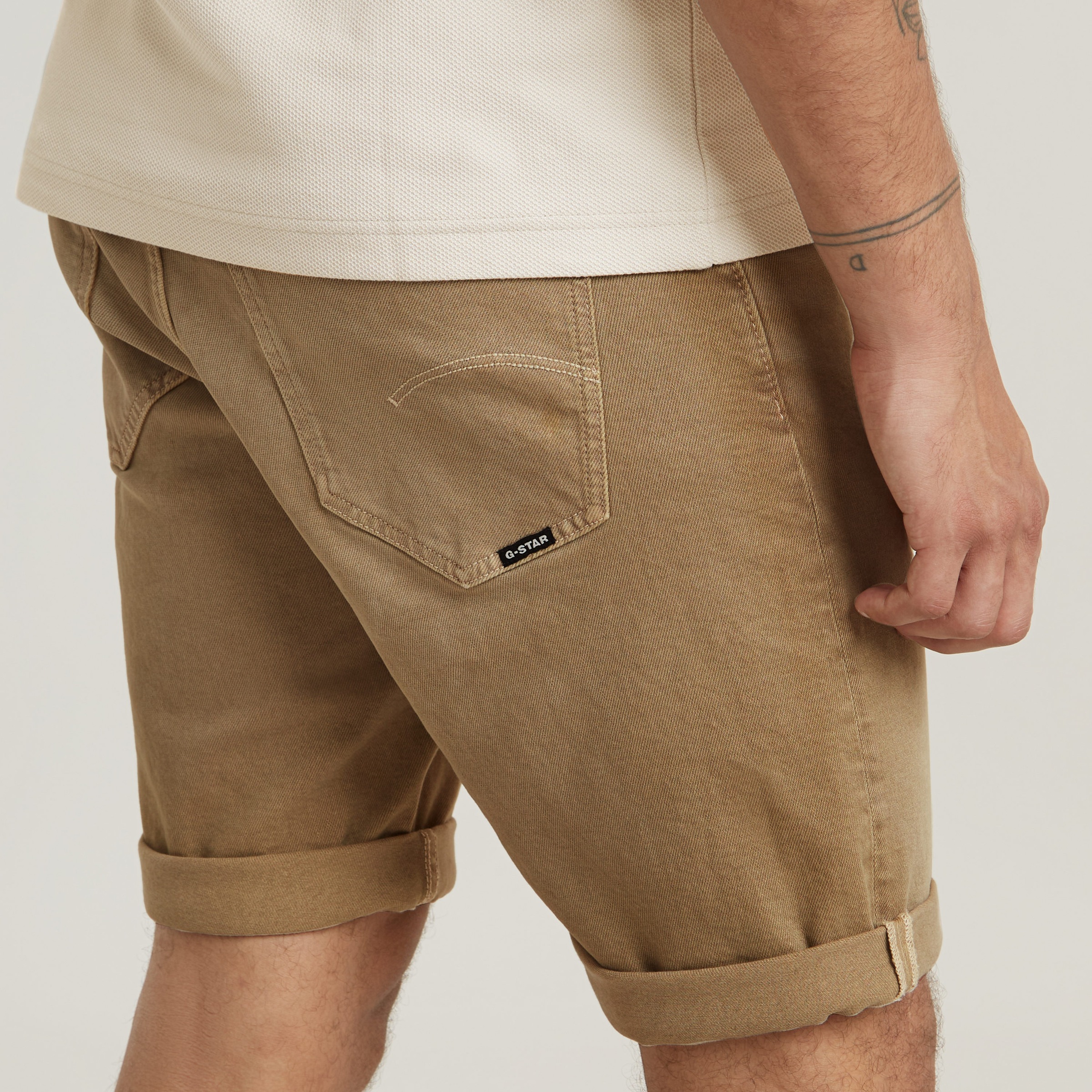 G-STAR Jeansshorts »Mosa«, mit Umschlagsaum