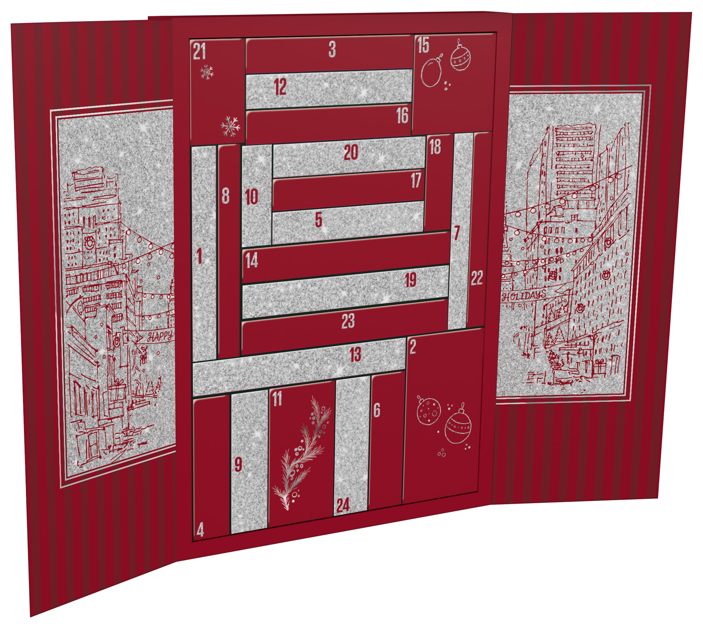 MAYBELLINE NEW YORK Kosmetik-Adventskalender »Maybelline New York Adventskalender 24er 2026« ab 13 Jahren