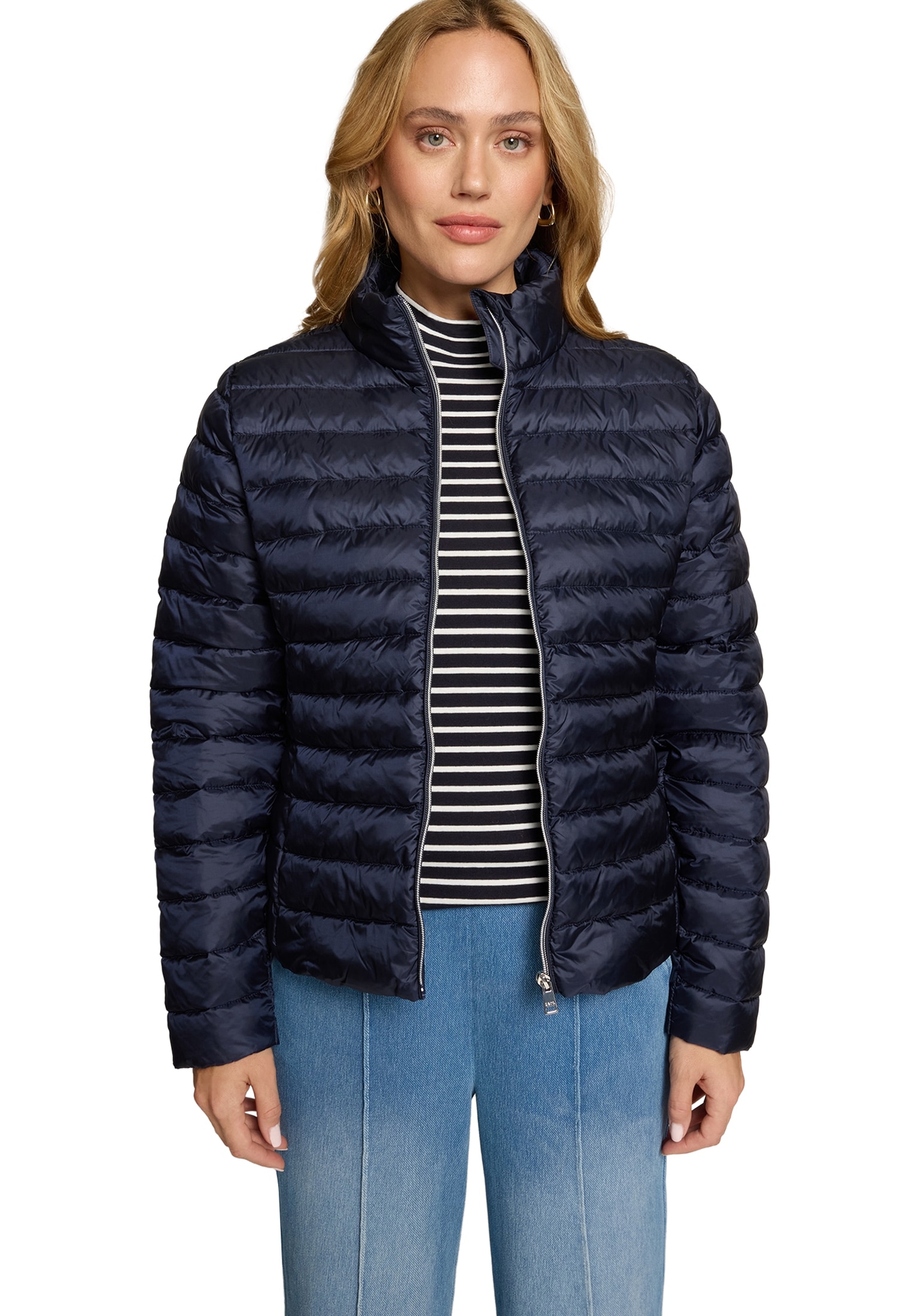 Zero Steppjacke »Steppjacke mit Stehkragen«