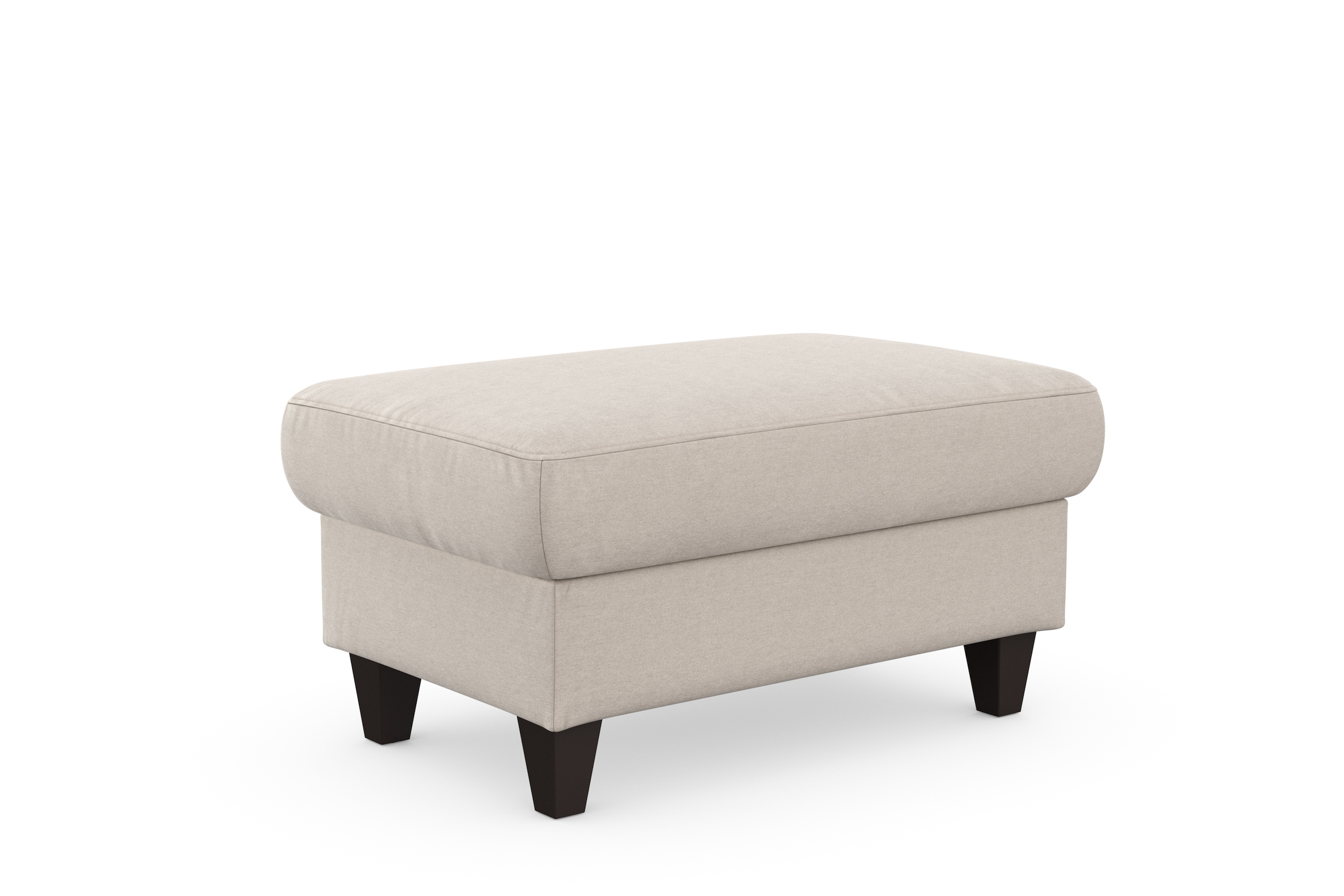 sit&more Stauraumhocker »Farö«, mit Stauraum und Federkern und wengefarbenen Füßen