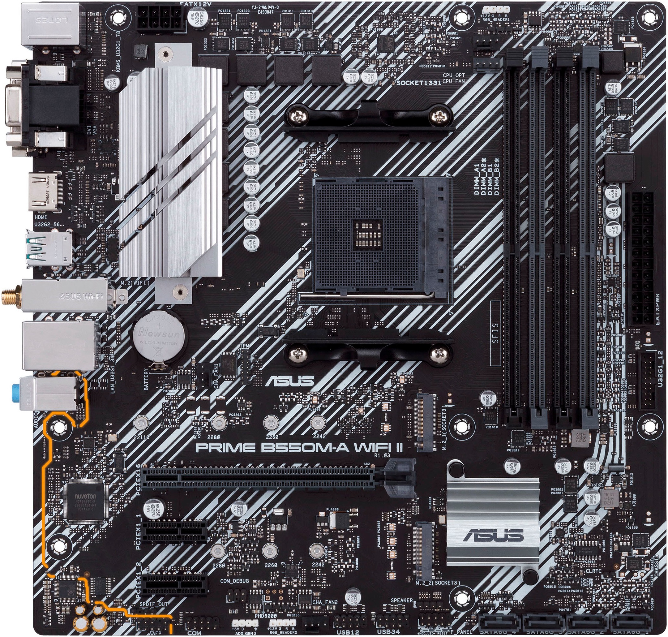 Asus Mainboard »PRIME B550M-A WIFI II«