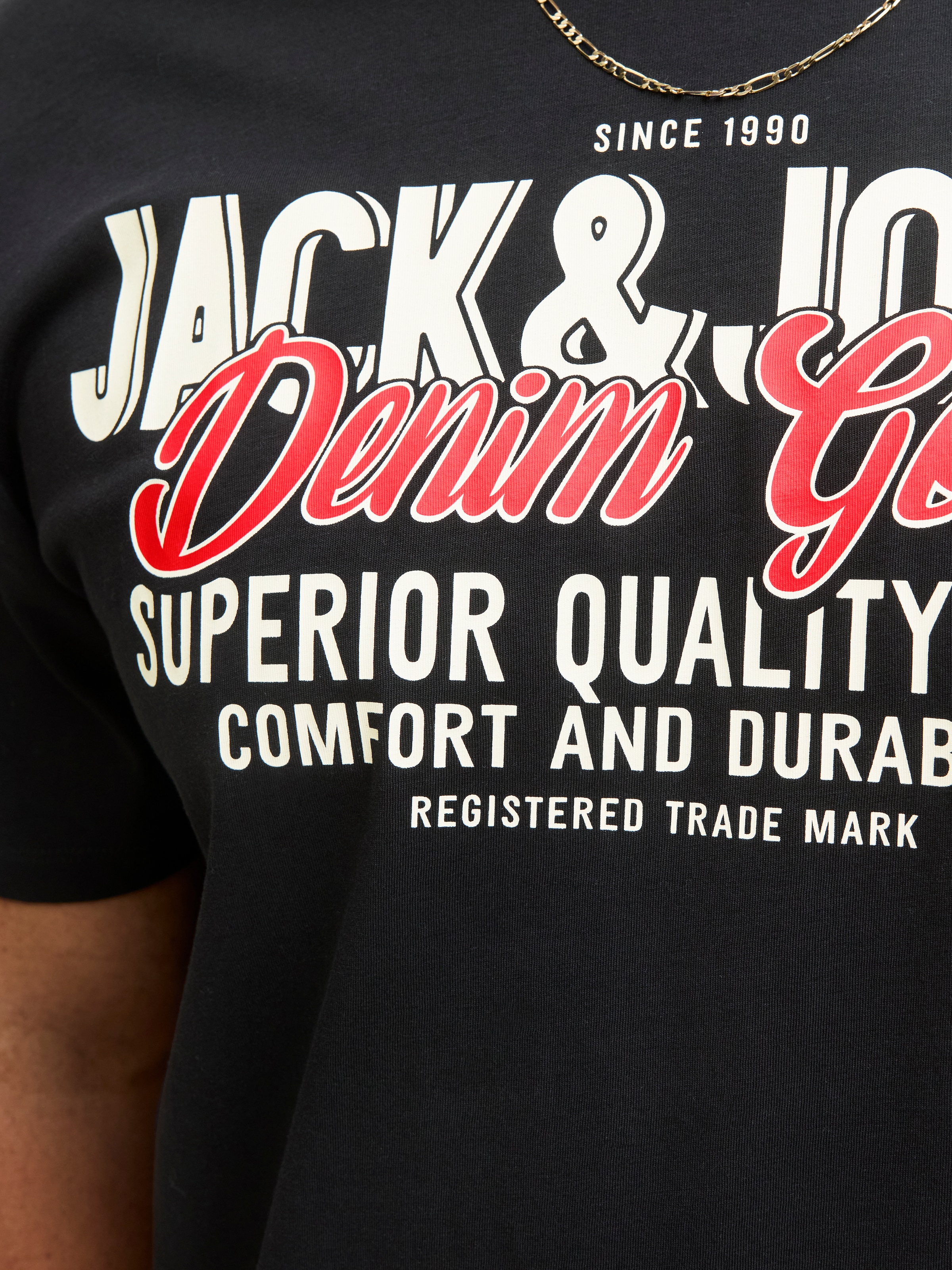 Jack & Jones PlusSize T-Shirt »JJELOGO TEE SS ONECK 2 COL AW25 NOOS PLS«