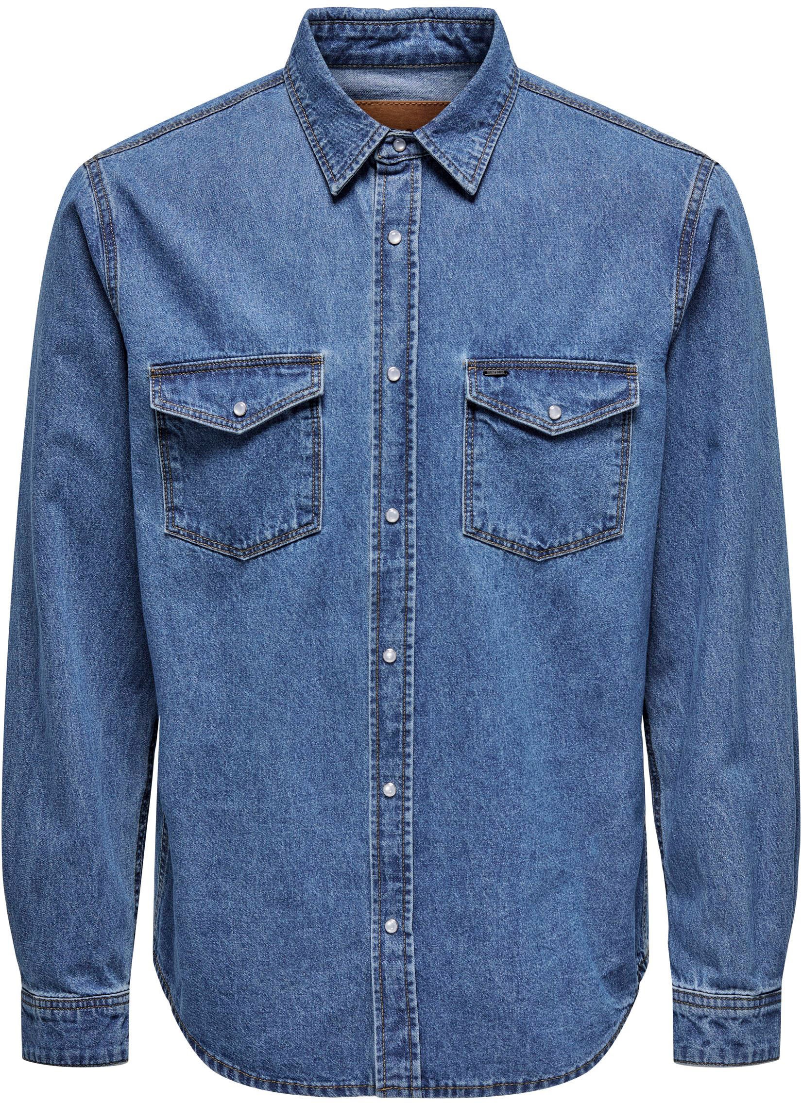 ONLY & SONS Jeanshemd »OS ONSBANE DENIM SHIRT« kaufen