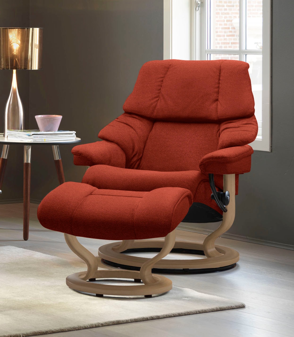 Stressless® Fußhocker »Reno«, mit Classic Base, Gestell Eiche