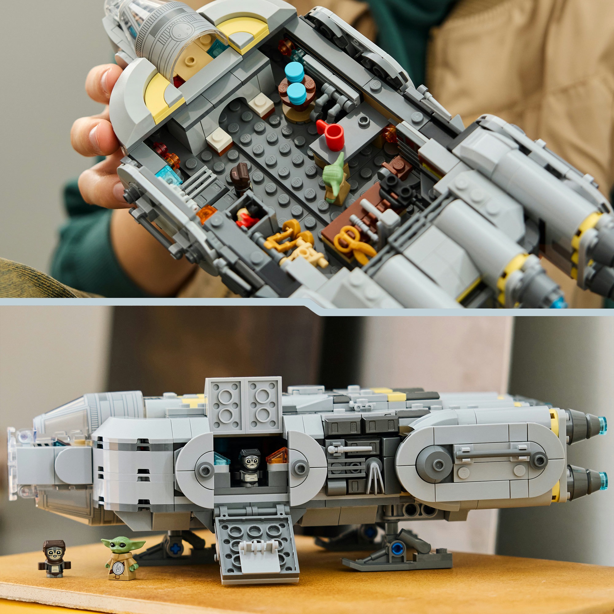 LEGO® Konstruktionsspielsteine »Sternenschiff der Anzellaner (75445), LEGO Star Wars™«