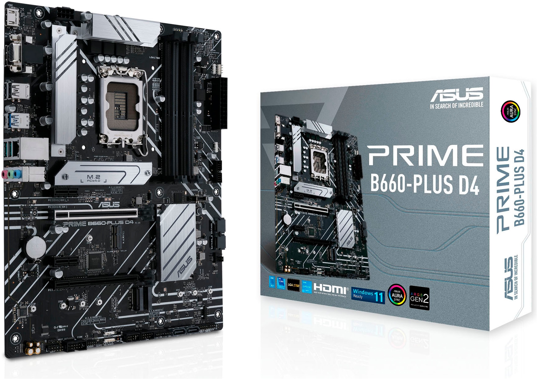 Asus Mainboard »PRIME B660-PLUS D4«