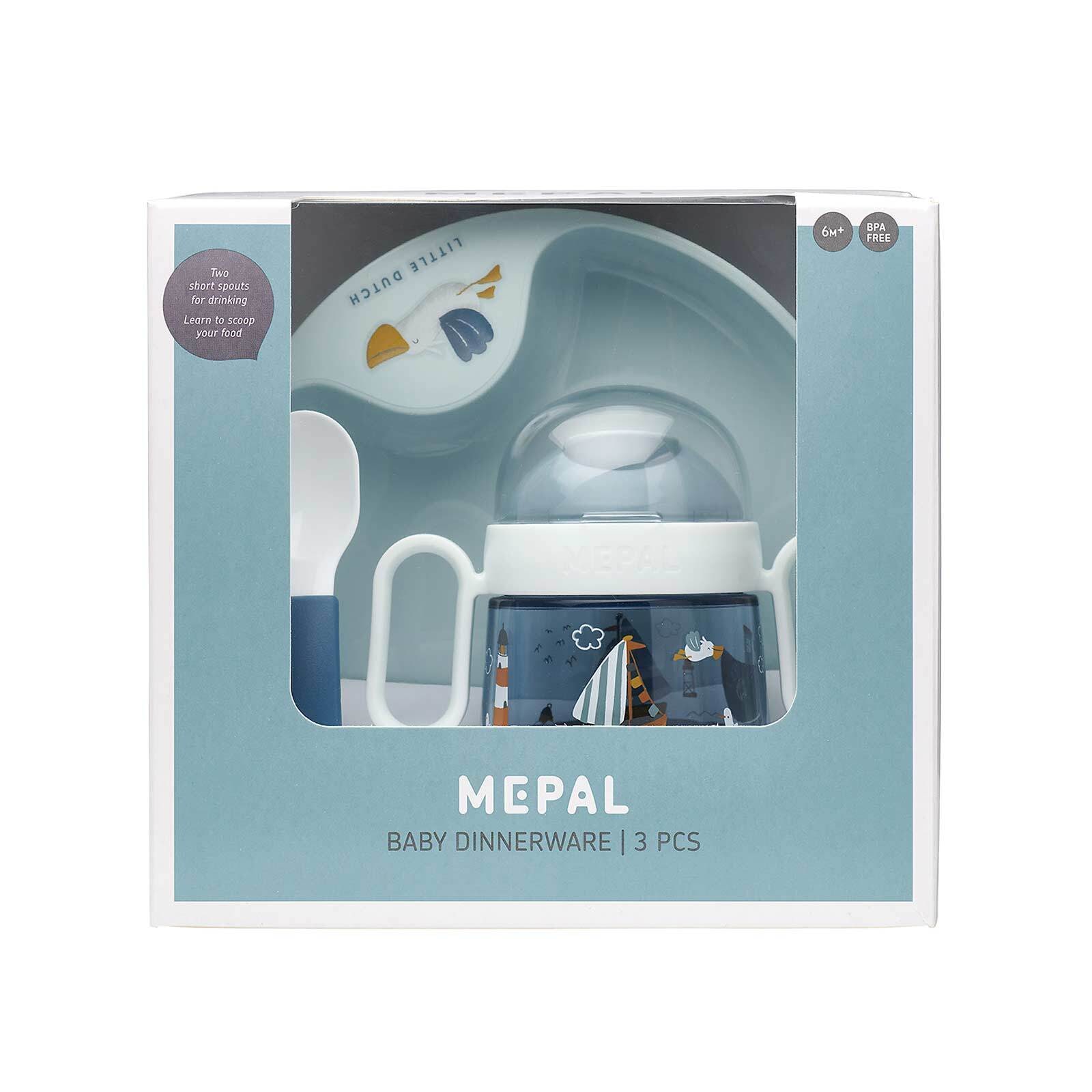 Mepal Kindergeschirr-Set »Babygeschirr Mio 3er Set«