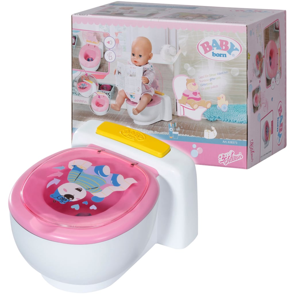 Baby Born Puppen Toilette »Bath«, mit Sound