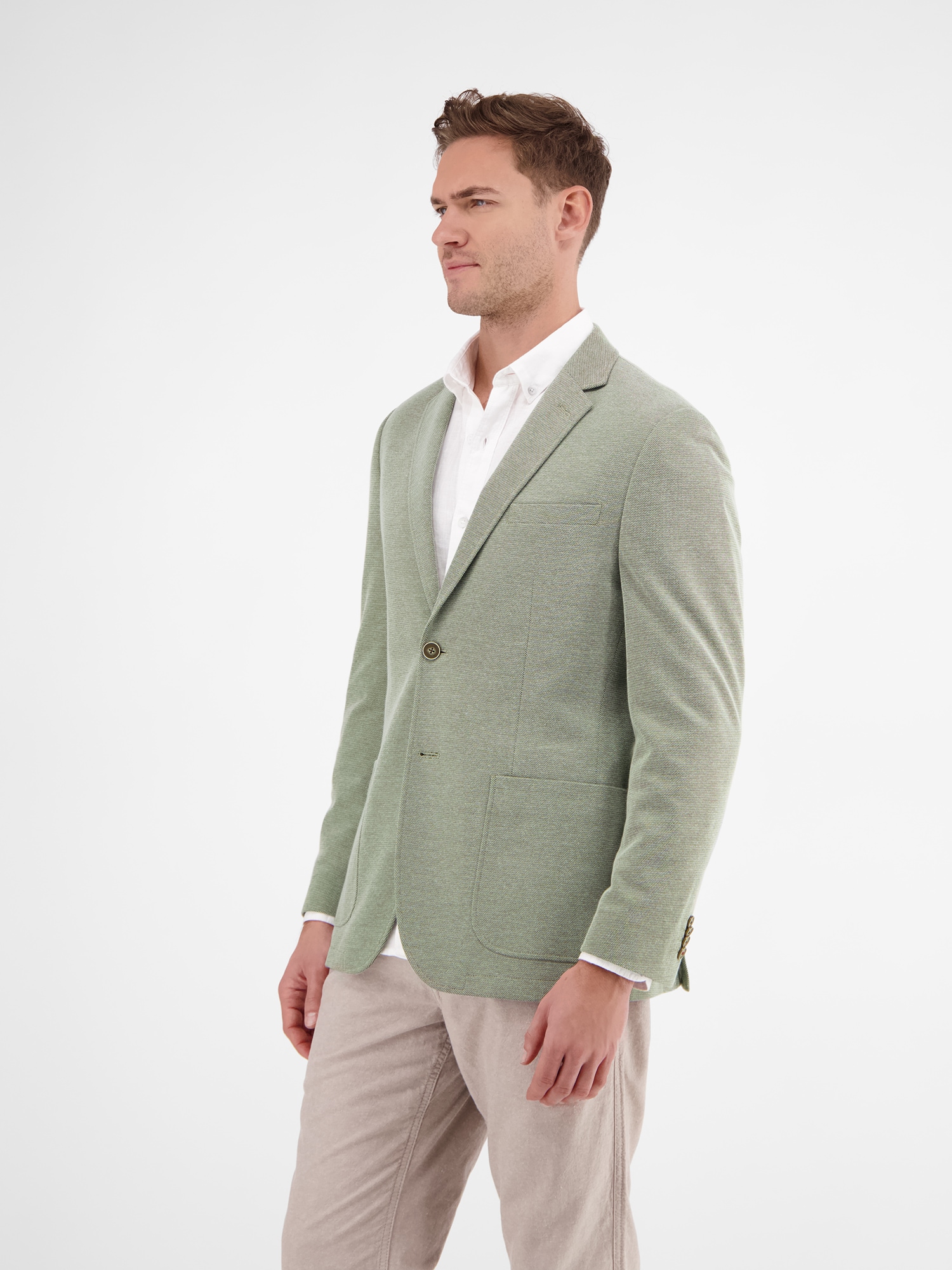 LERROS Jerseysakko »Herren Jersey Blazer«