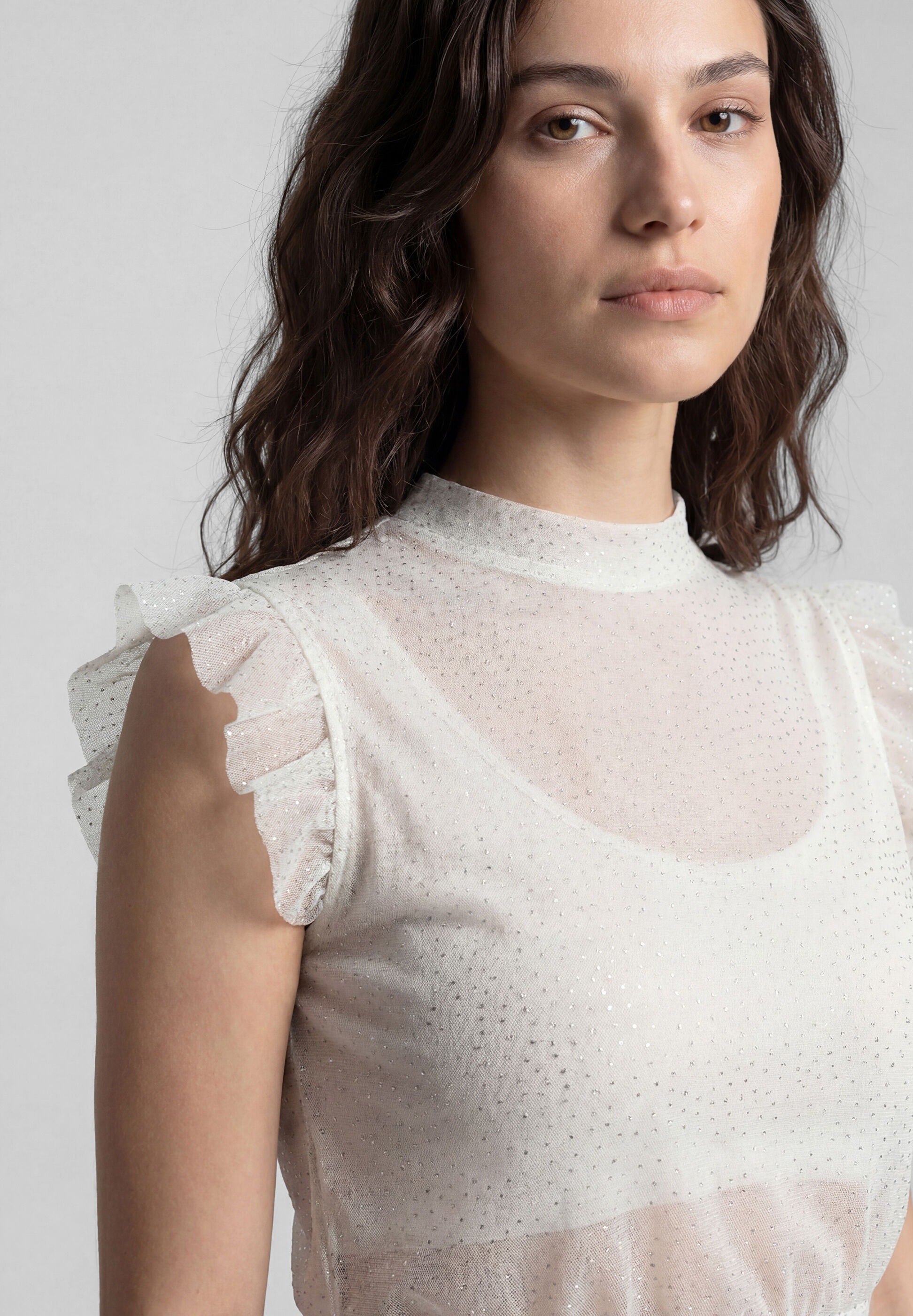Spieth & Wensky Dirndlbluse »Spieth & Wensky Dirndlbluse Kirchheim« mit ärmellosem Design