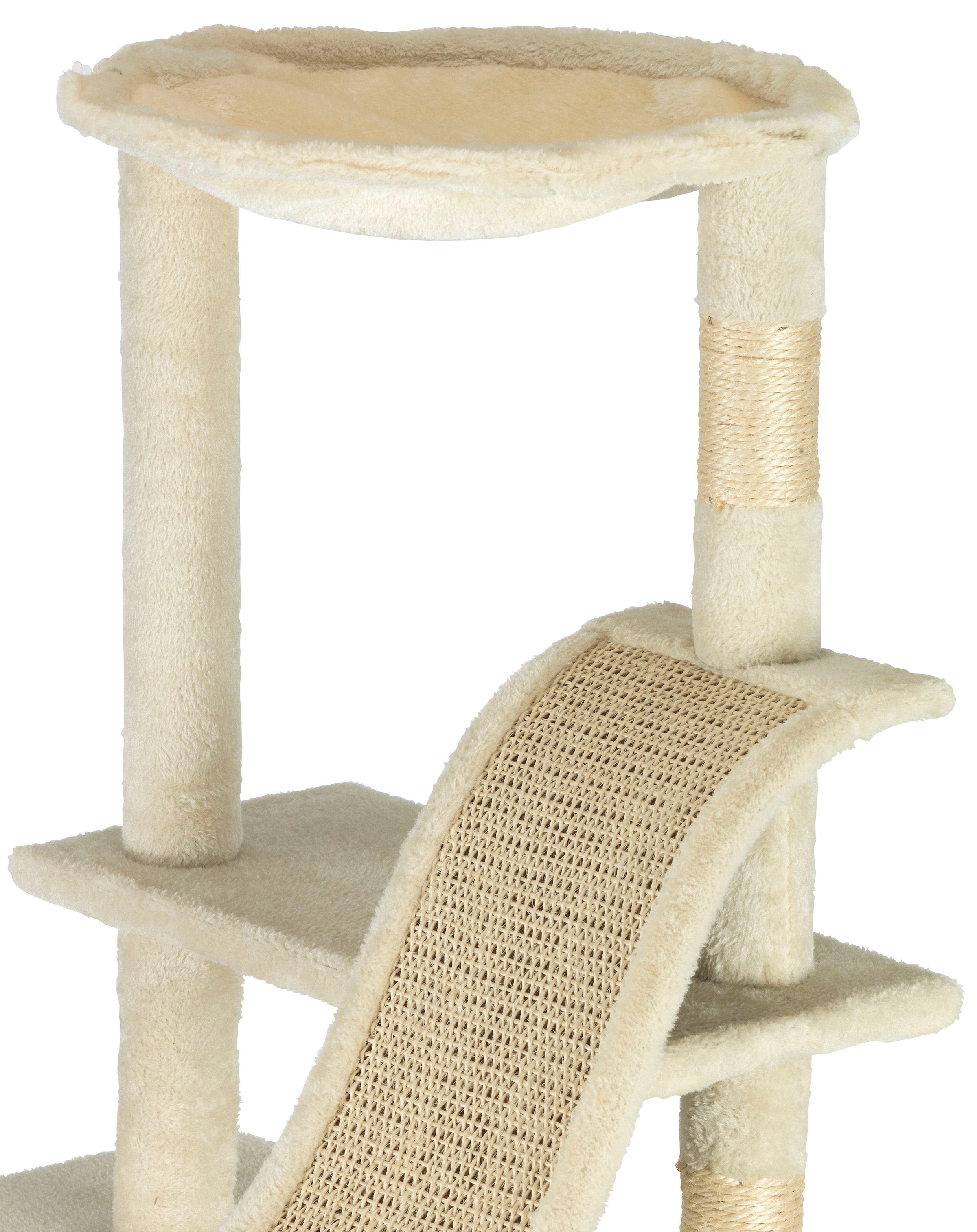 ABUKI Kratzbaum »Joy«, hoch, BxTxH: 83x46x164 cm, inkl. 4m Rolle Sisal