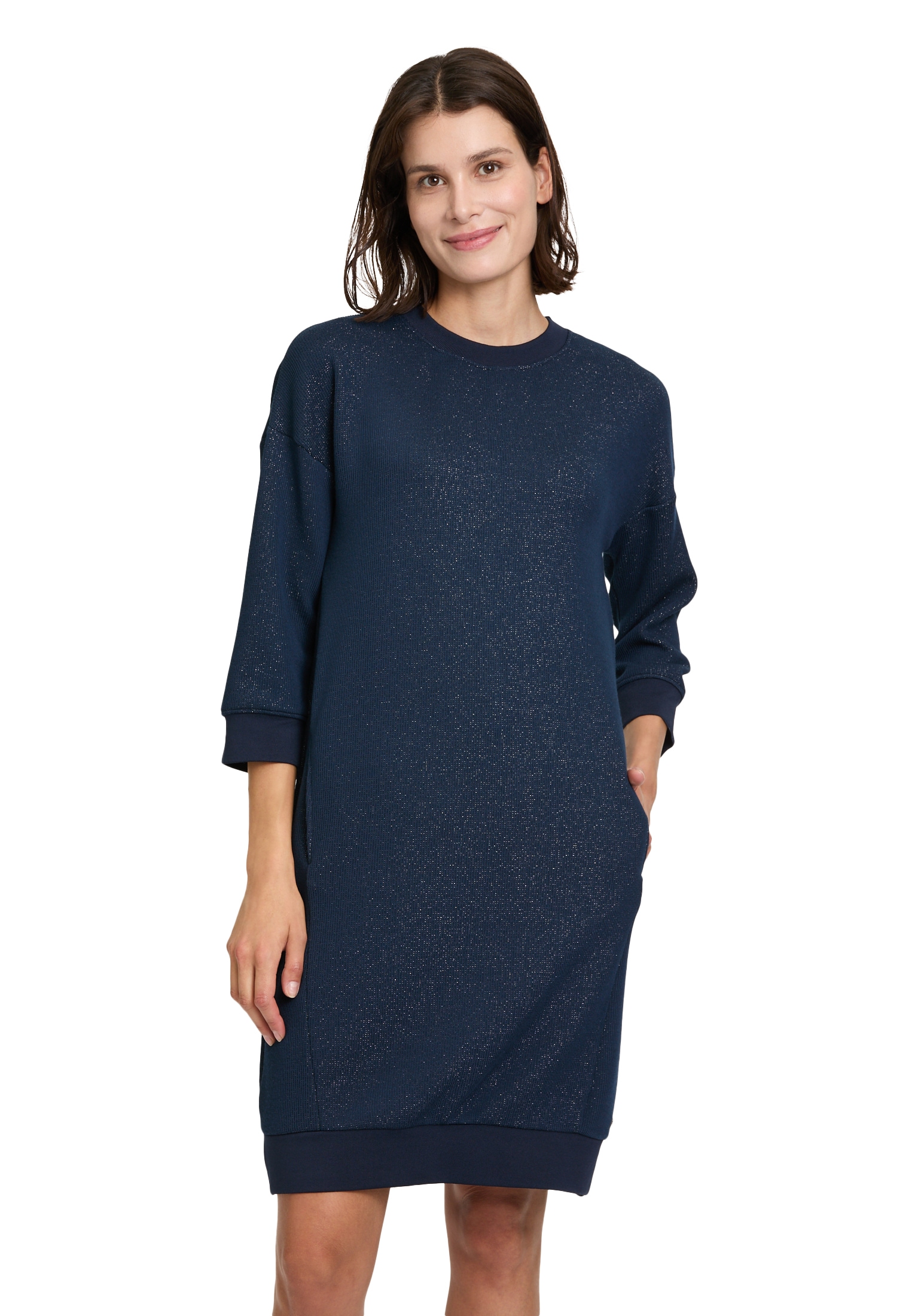 Betty&Co Bodykleid »Casual-Kleid mit Lurexfaden«