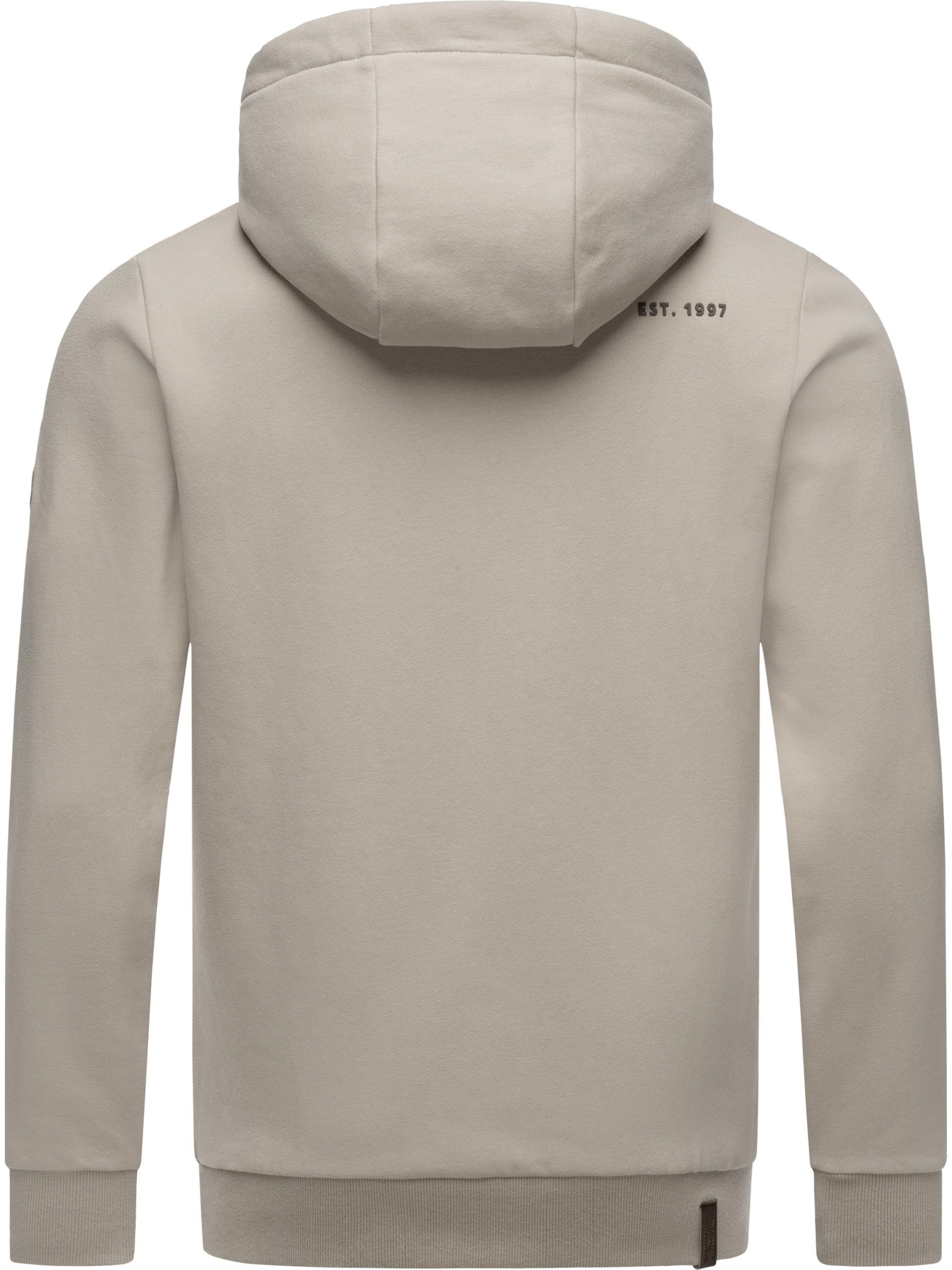 Ragwear Kapuzensweatshirt »Kapuzenpullover Leam«, Sportlicher Pullover mit Kapuze stylischen Zierkordeln