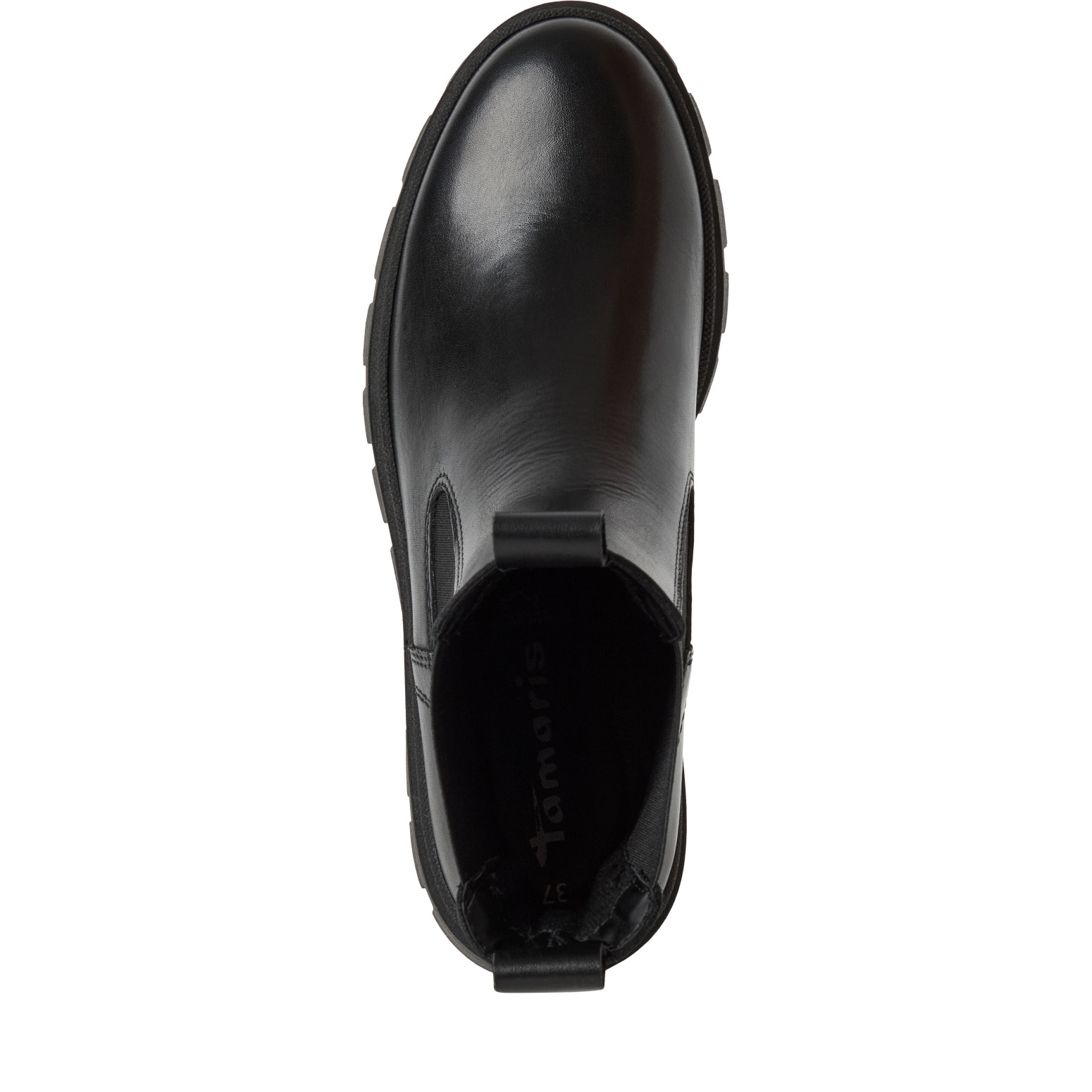 Tamaris Chelseaboots  Stiefelette, Schlupfschuh mit T-Logoprägung