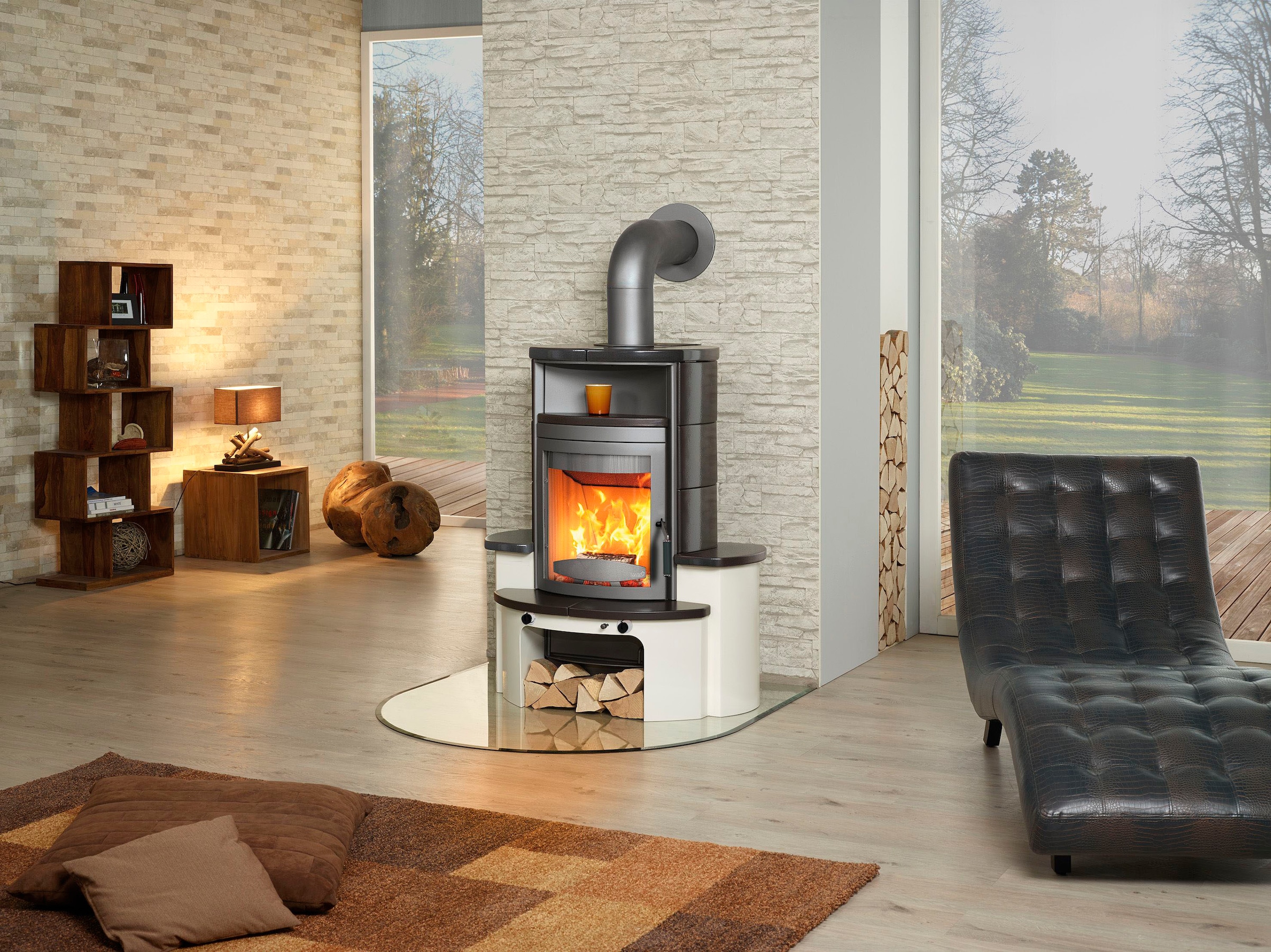 HARK Kaminofen »»Avenso GT ECOplus 8 kW««, meteor-schwarz